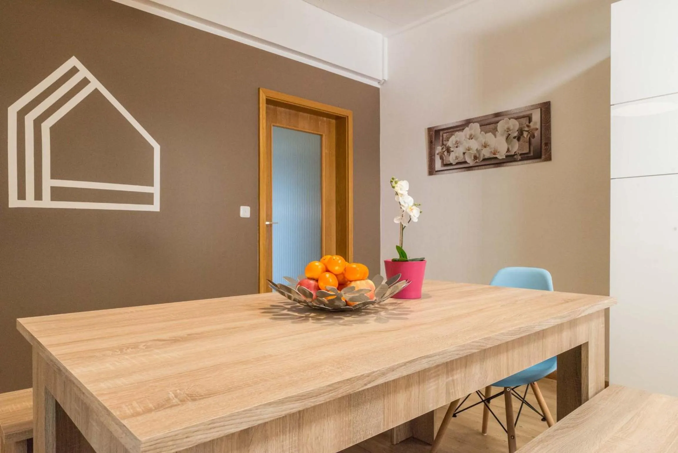 Communal kitchen in My Hostel