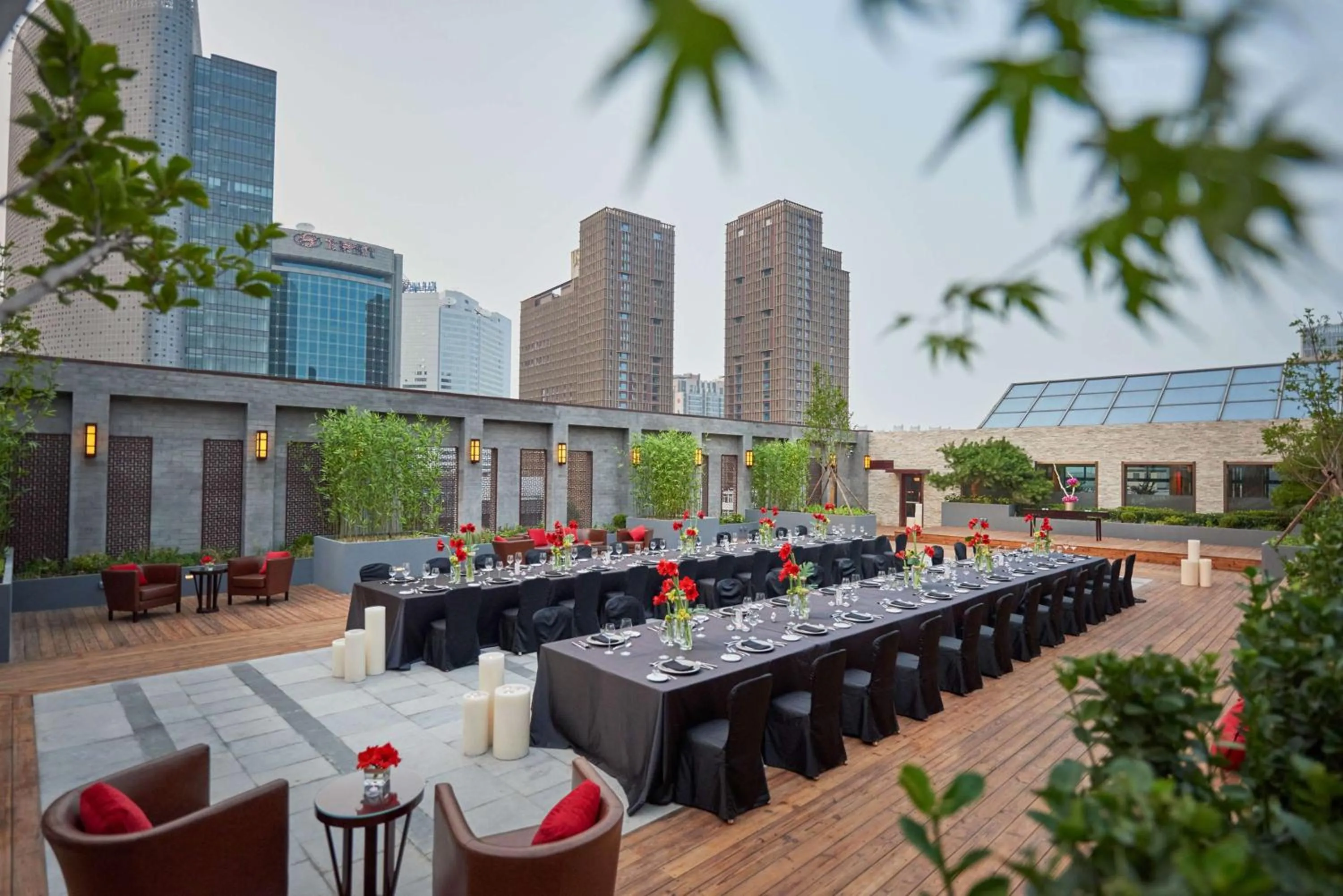 Dining area in Hilton Beijing