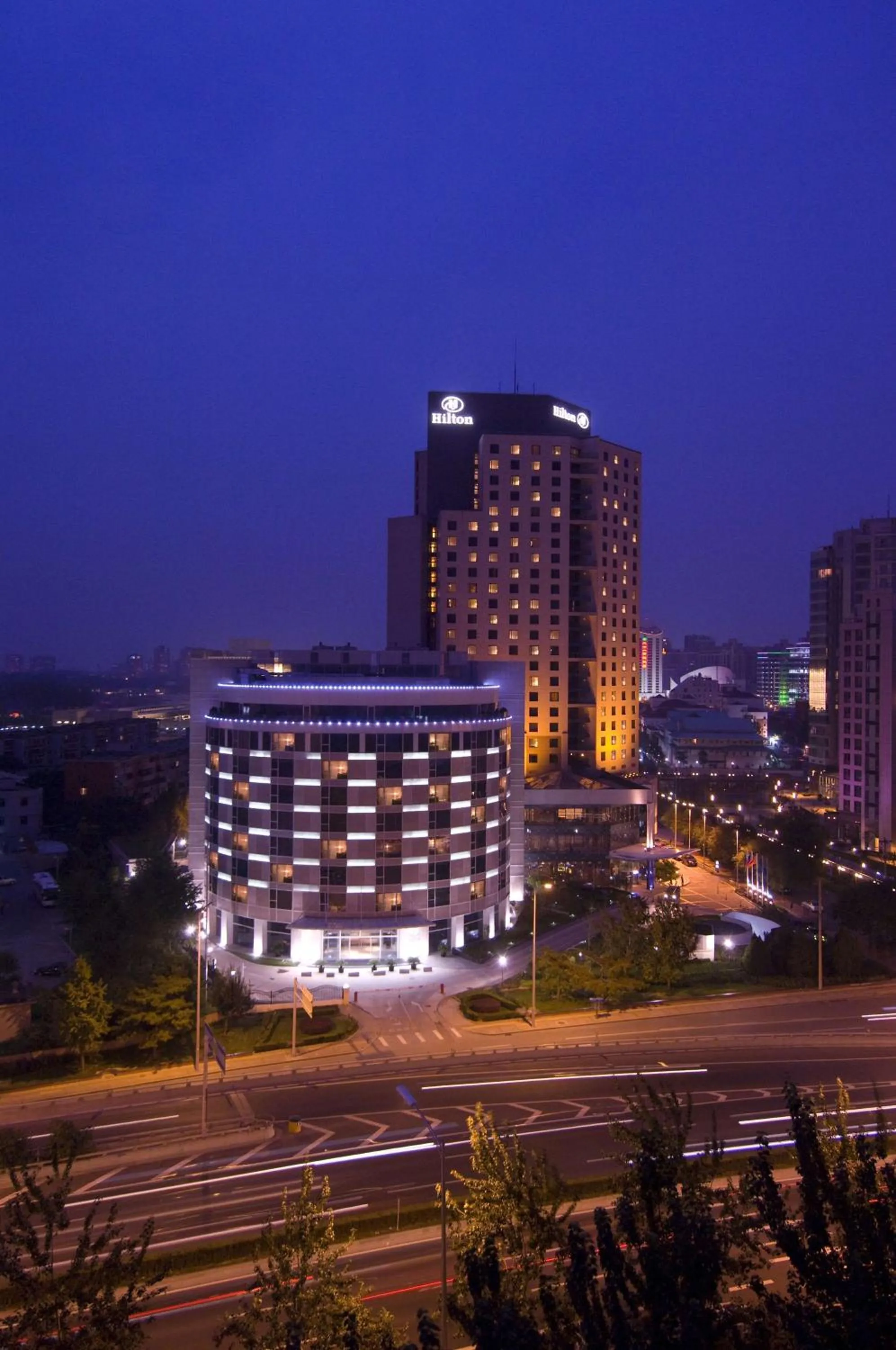 Property building in Hilton Beijing