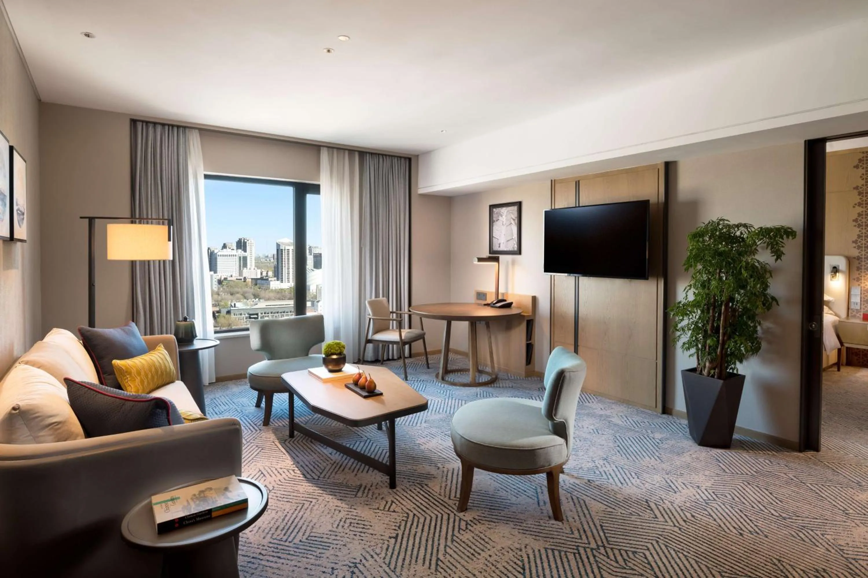 Living room in Hilton Beijing