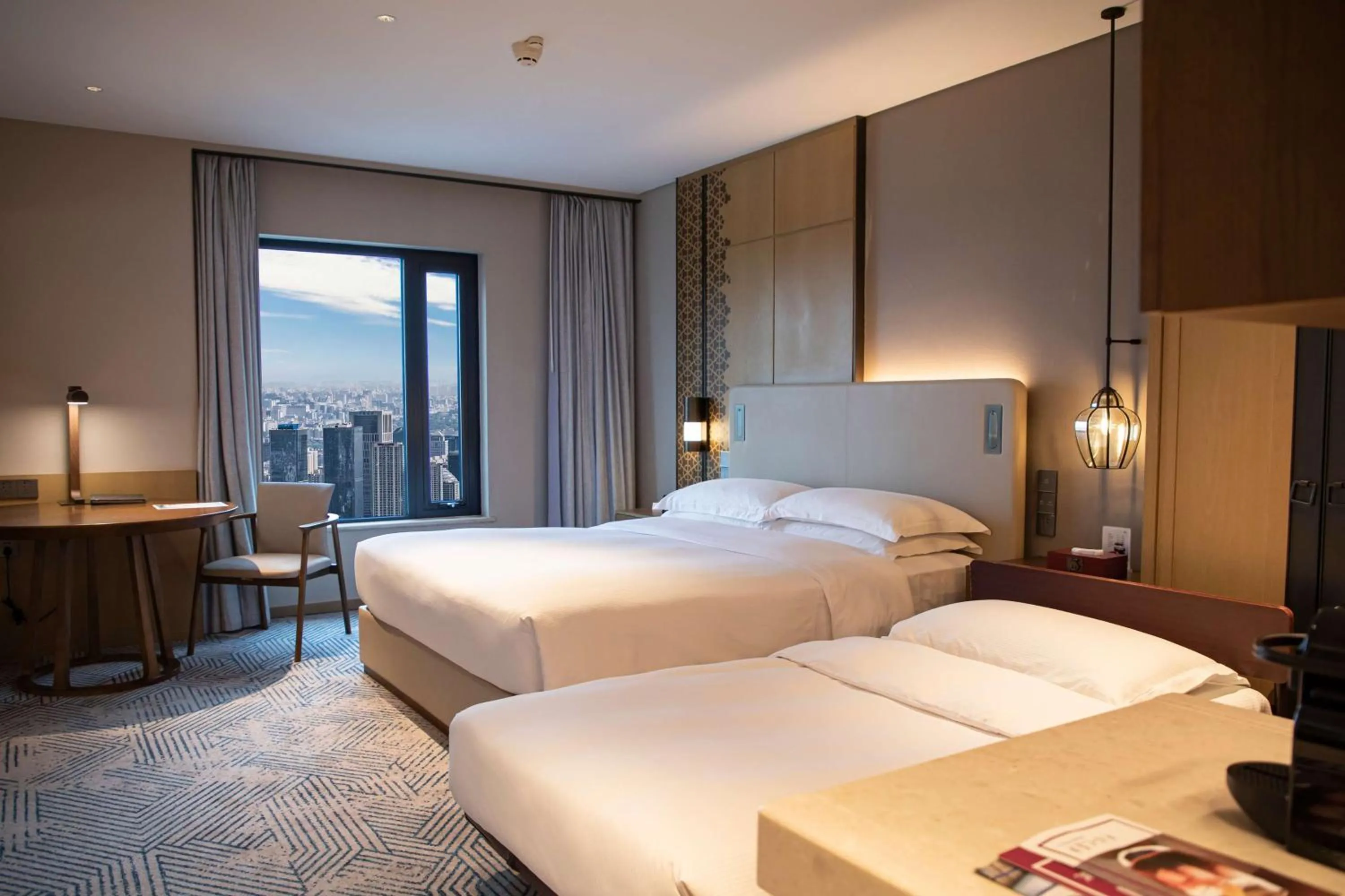 Bed in Hilton Beijing