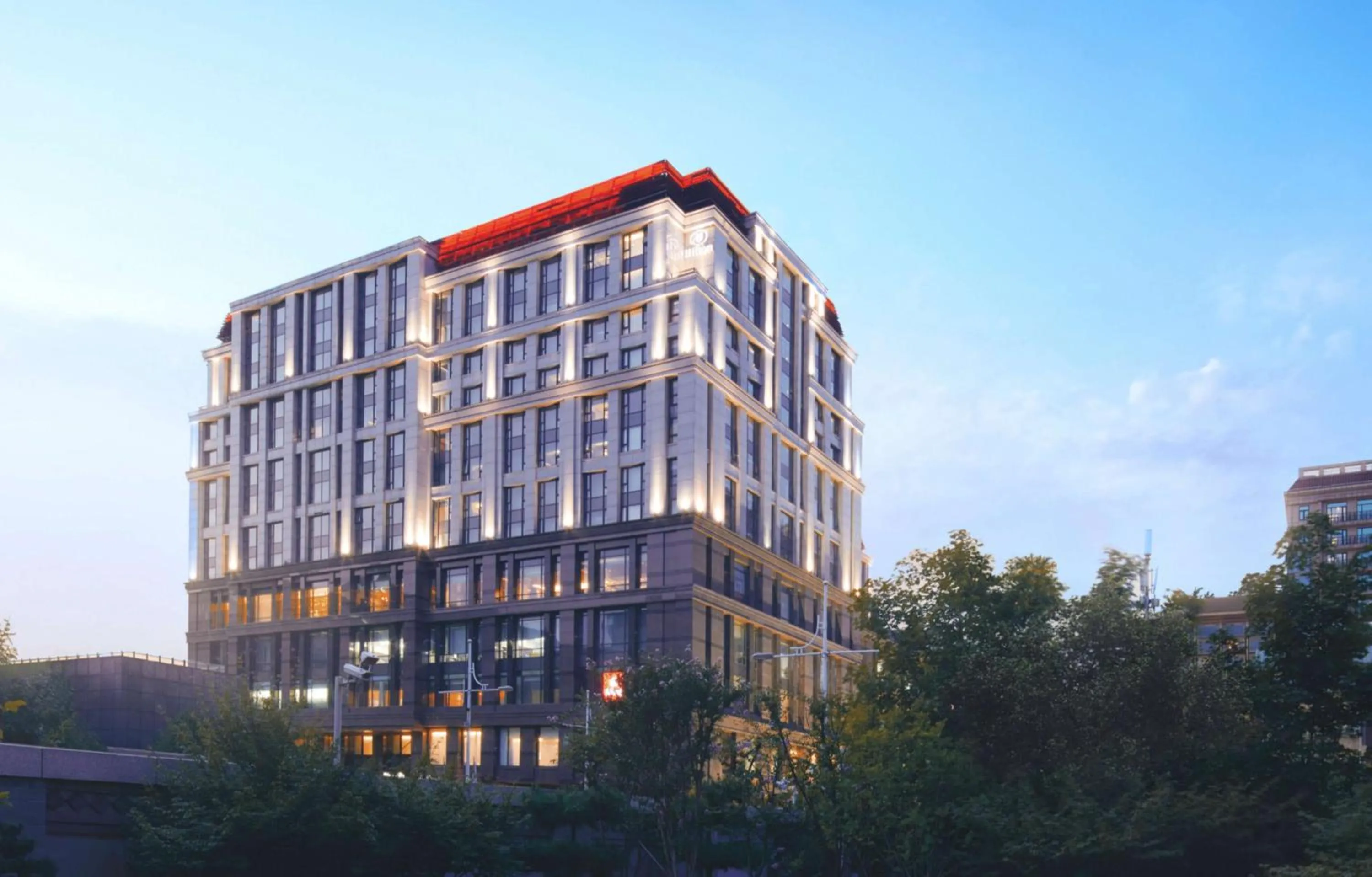 Property building in Hilton Beijing Wangfujing