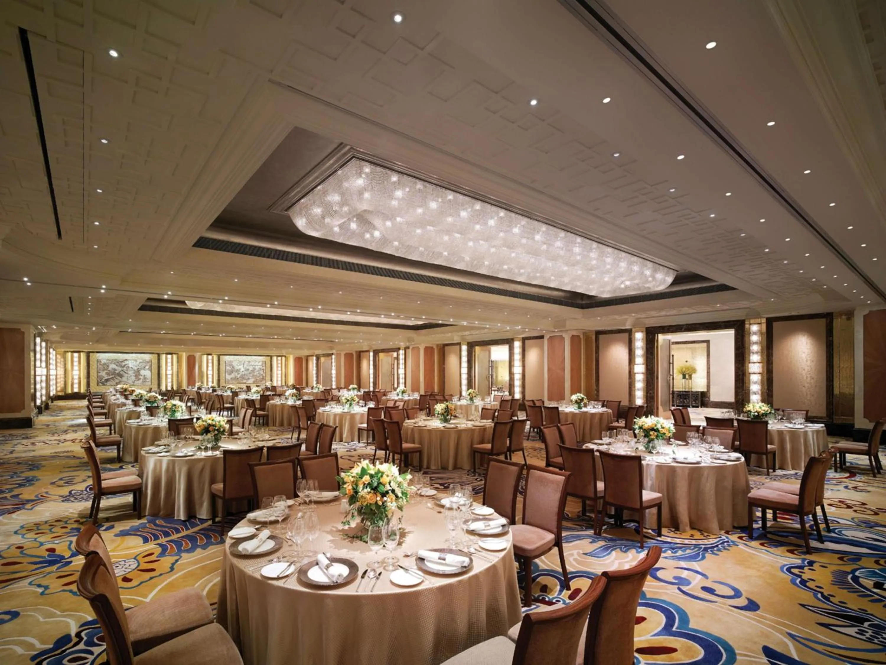 On site in China World Hotel, Beijing