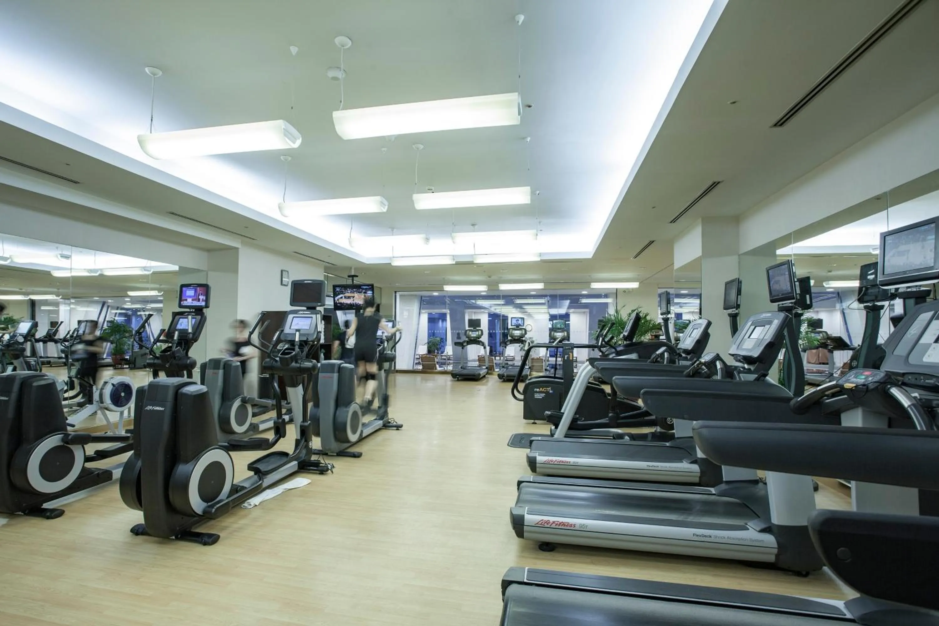 Fitness centre/facilities in China World Hotel, Beijing