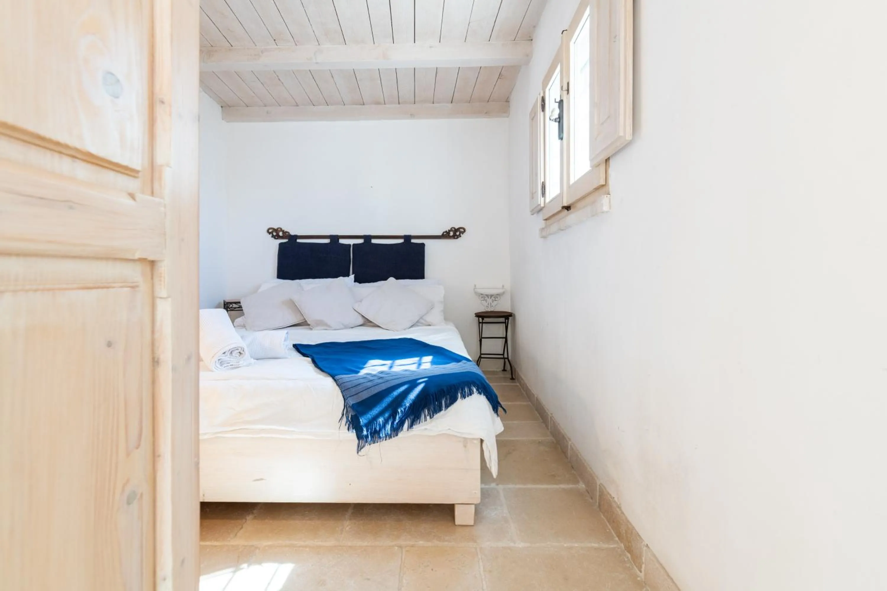 Bed in Le Piccole Case Bianche