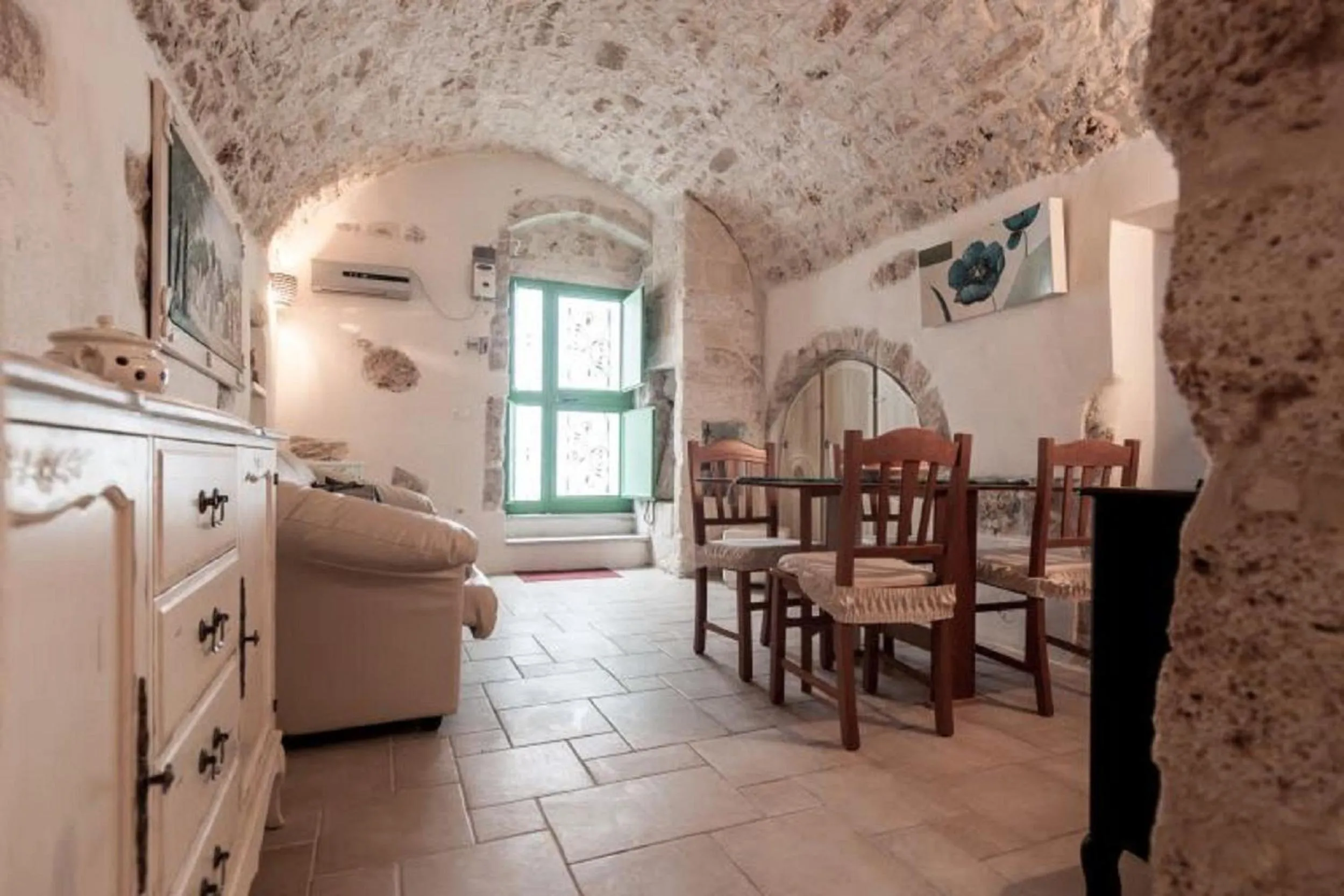 Living room in Le Piccole Case Bianche