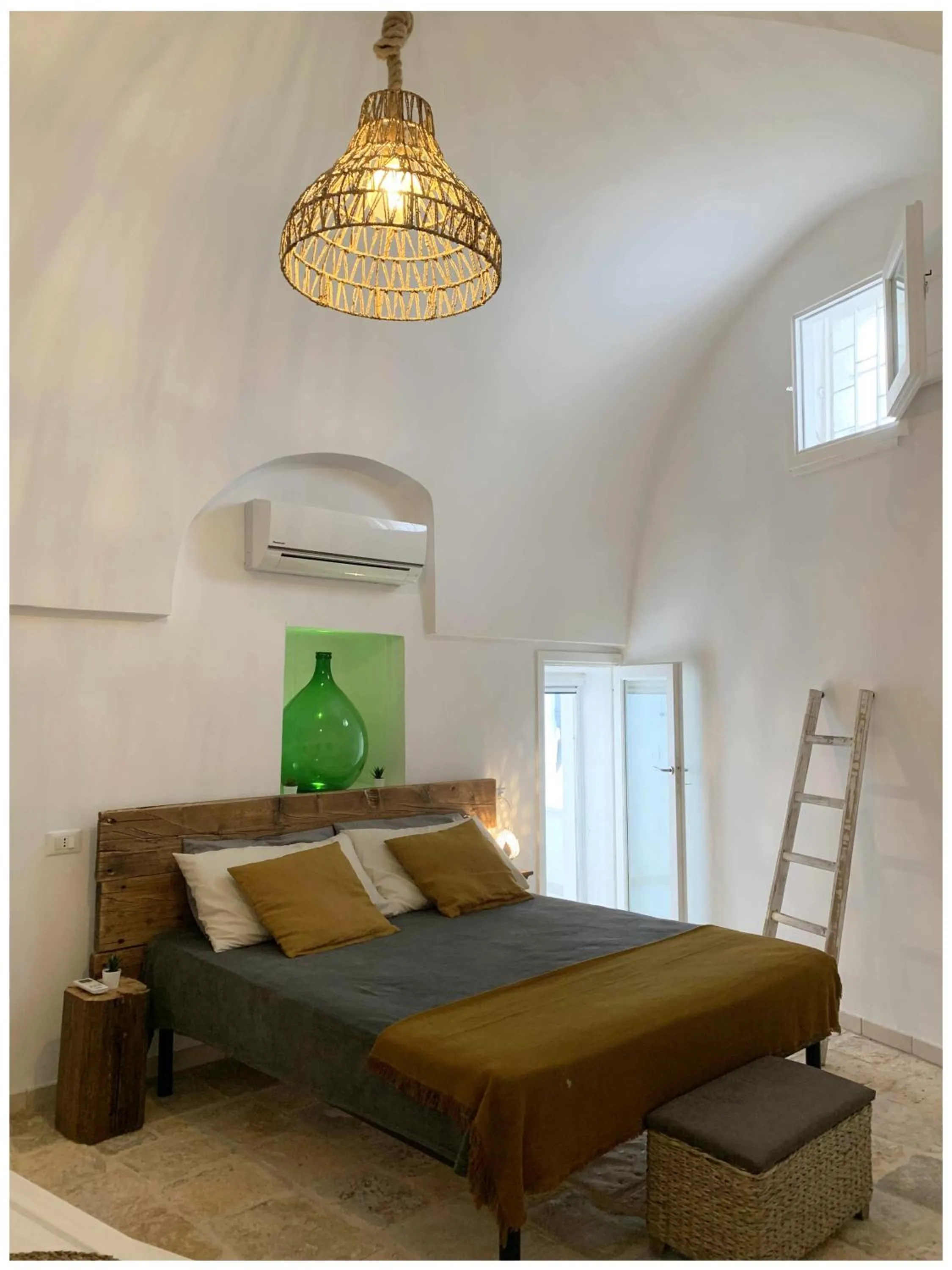 Bed in Le Piccole Case Bianche