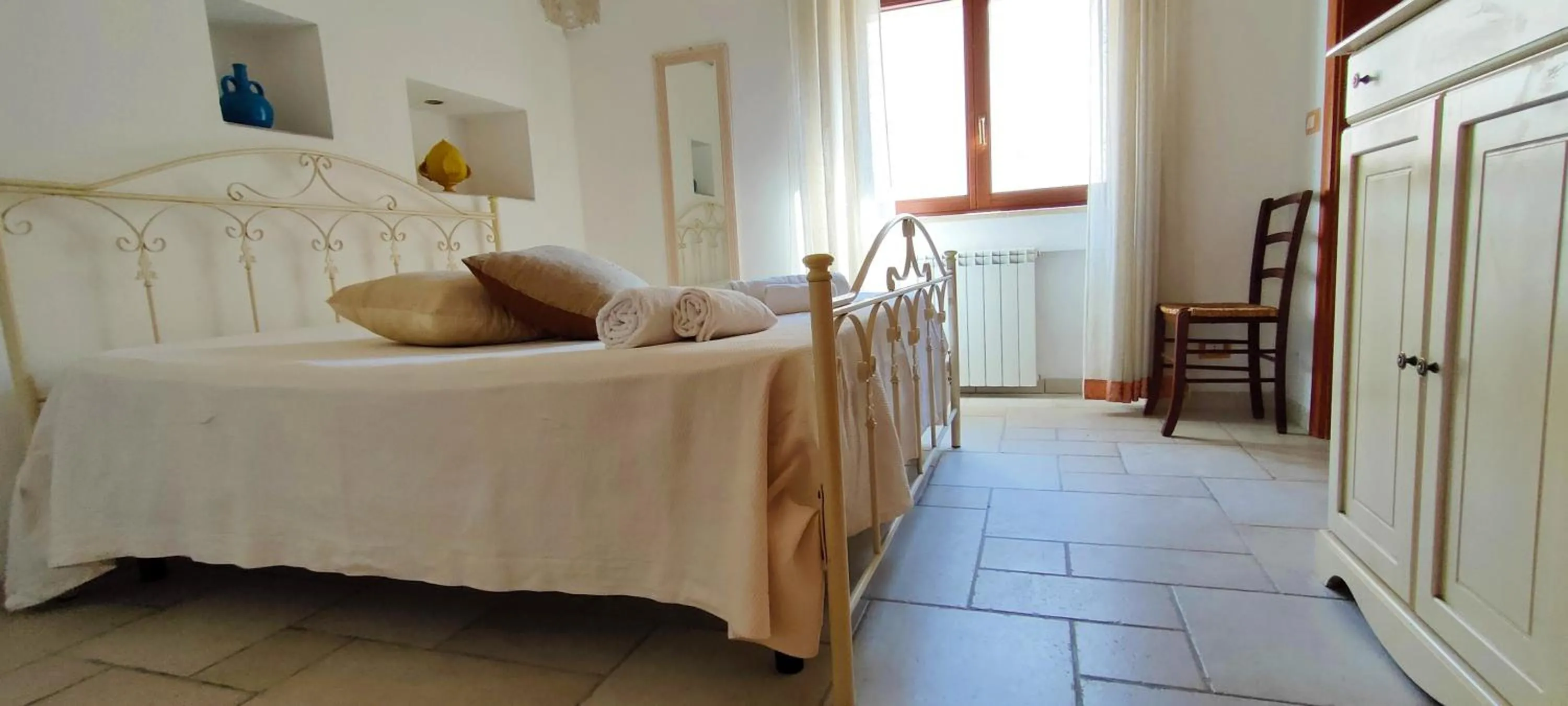 Bed in Le Piccole Case Bianche