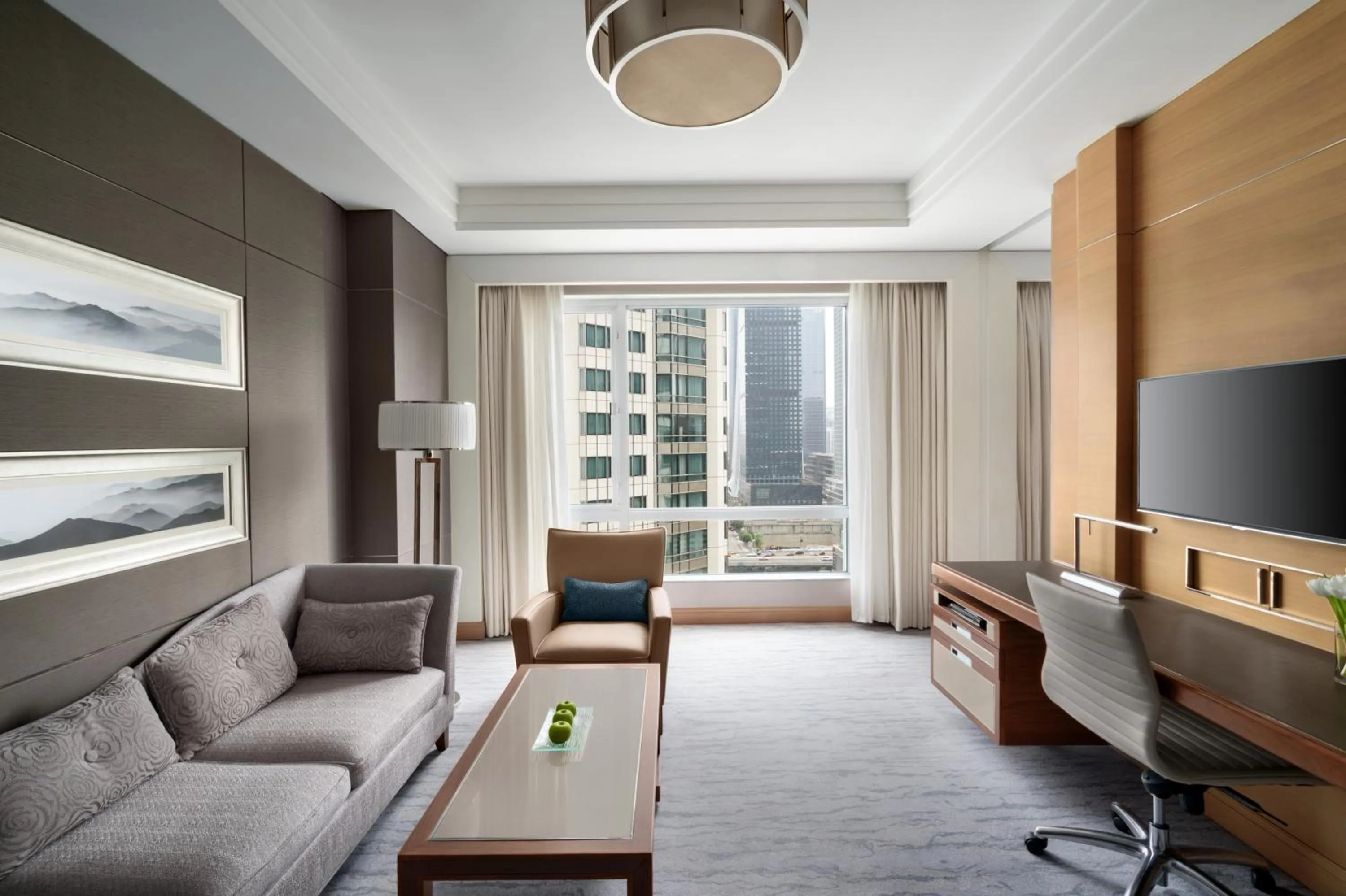 Seating area in Kerry Hotel, Beijing by Shangri-La - 5 Kilometers to The Forbidden City