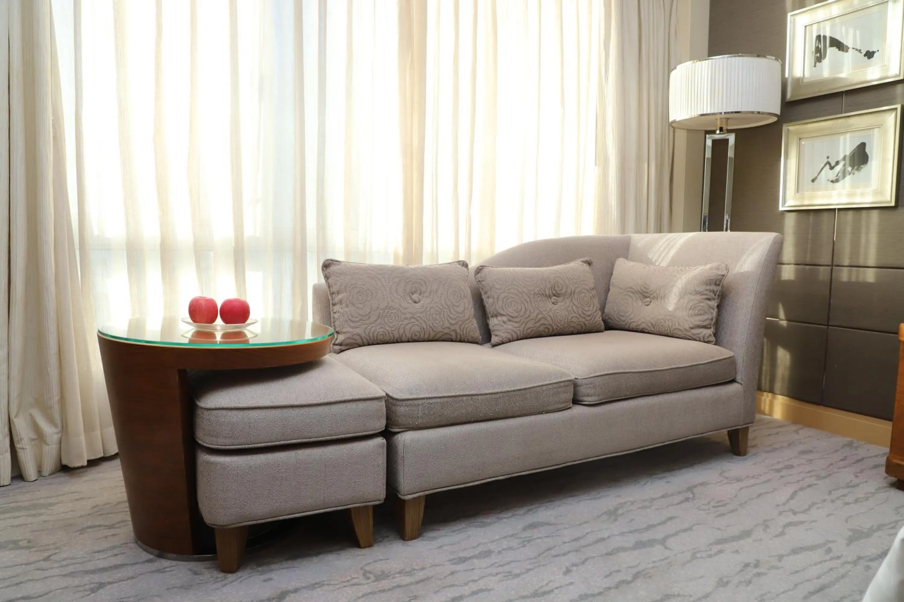 Seating area in Kerry Hotel, Beijing by Shangri-La - 5 Kilometers to The Forbidden City