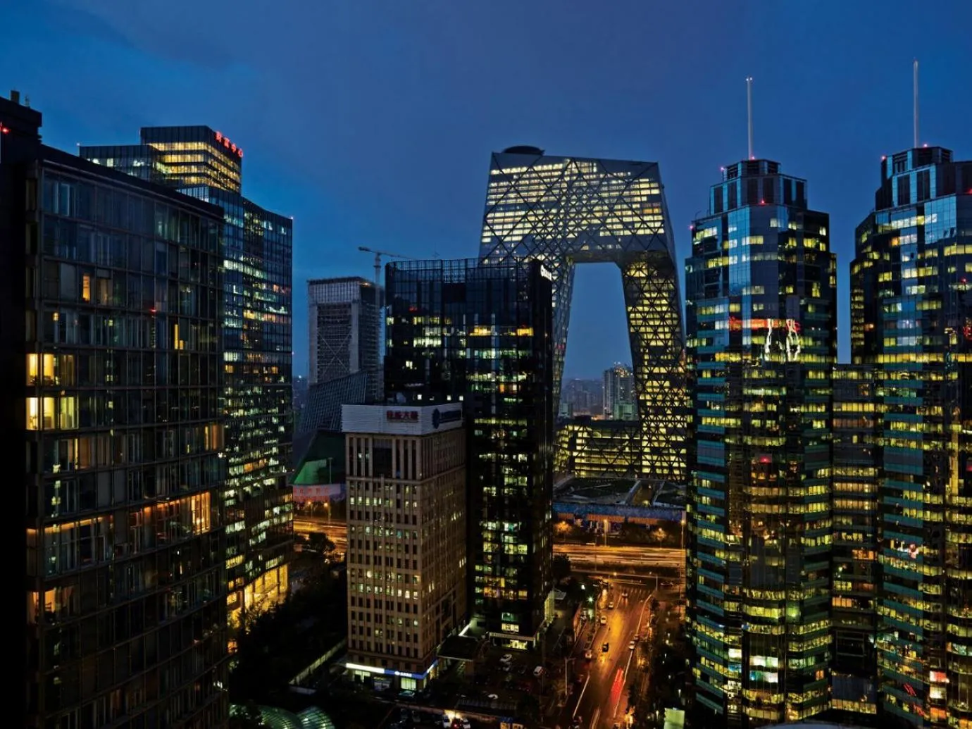 City view in Kerry Hotel, Beijing by Shangri-La - 5 Kilometers to The Forbidden City