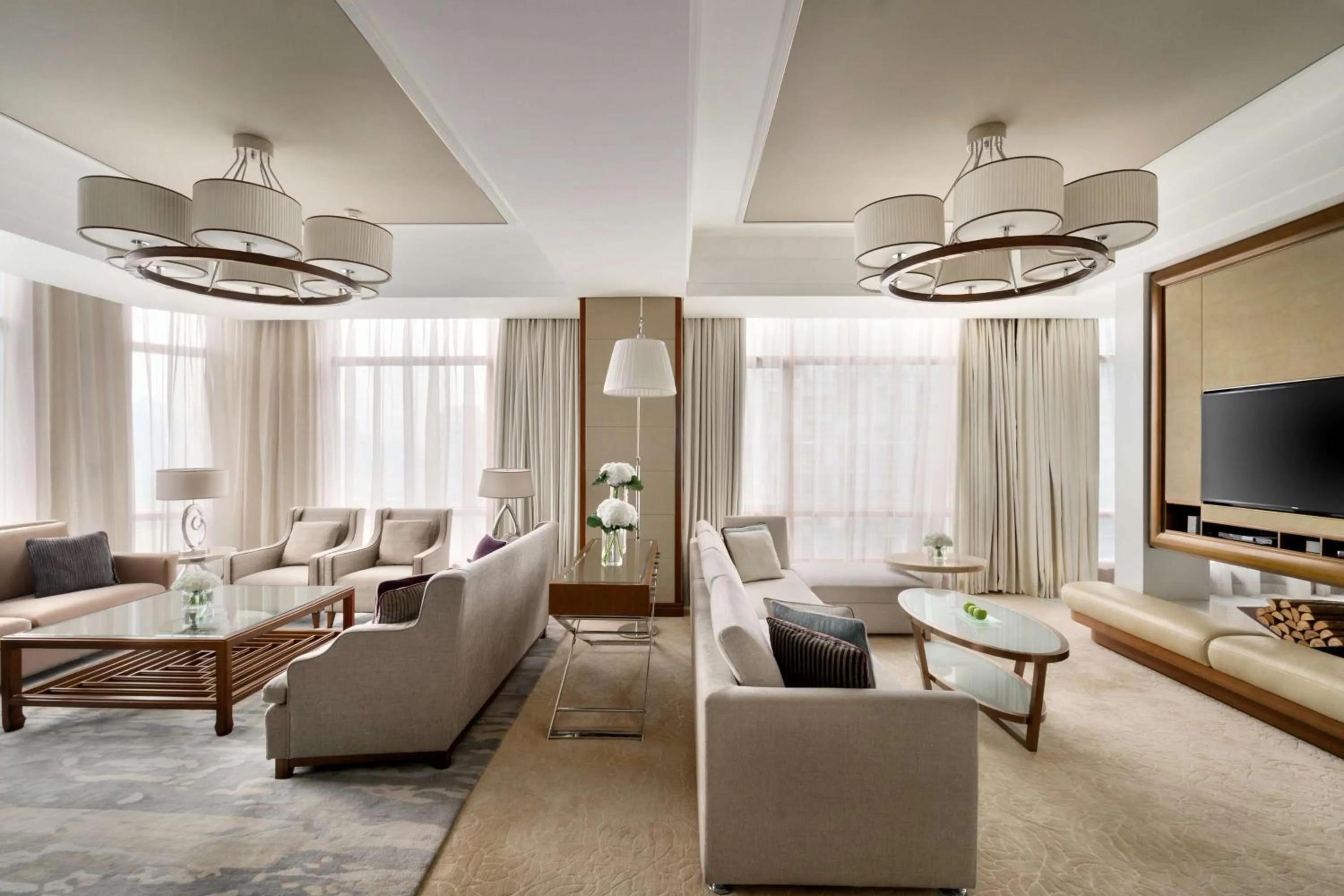 Photo of the whole room in Kerry Hotel, Beijing by Shangri-La - 5 Kilometers to The Forbidden City