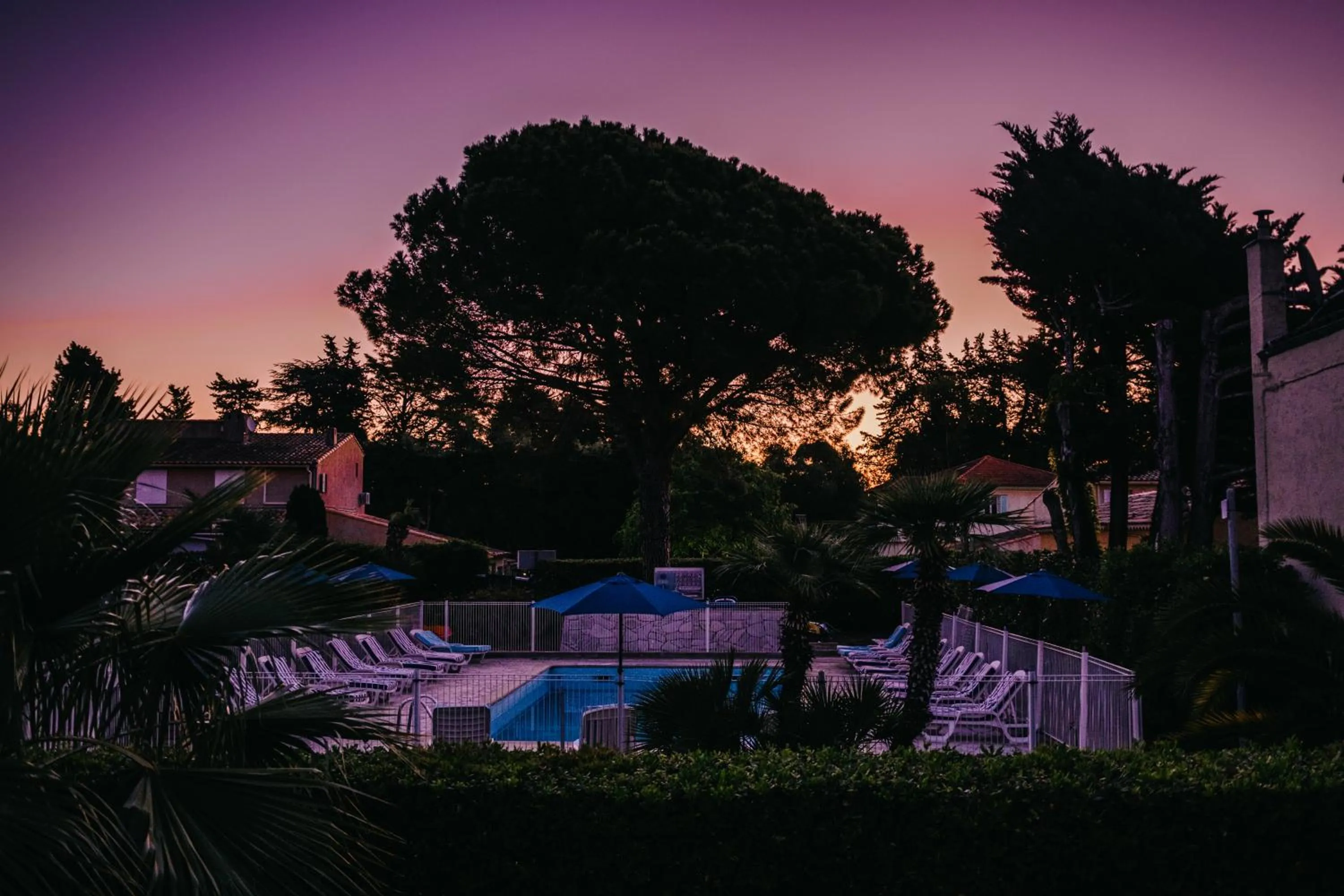 Garden view in Eden Azur - Résidence Hôtelière