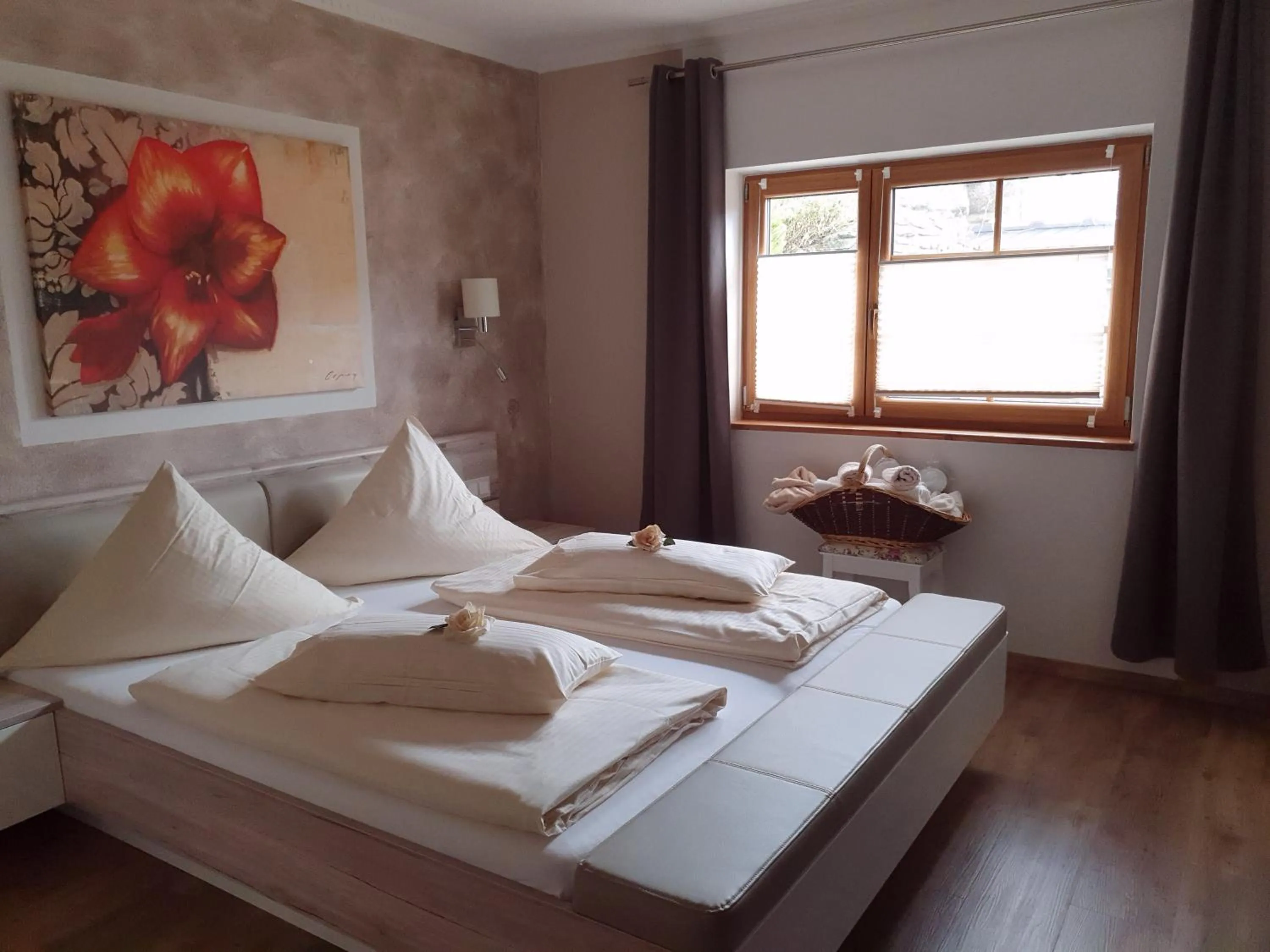 Bed in Wellness Resort Romantika