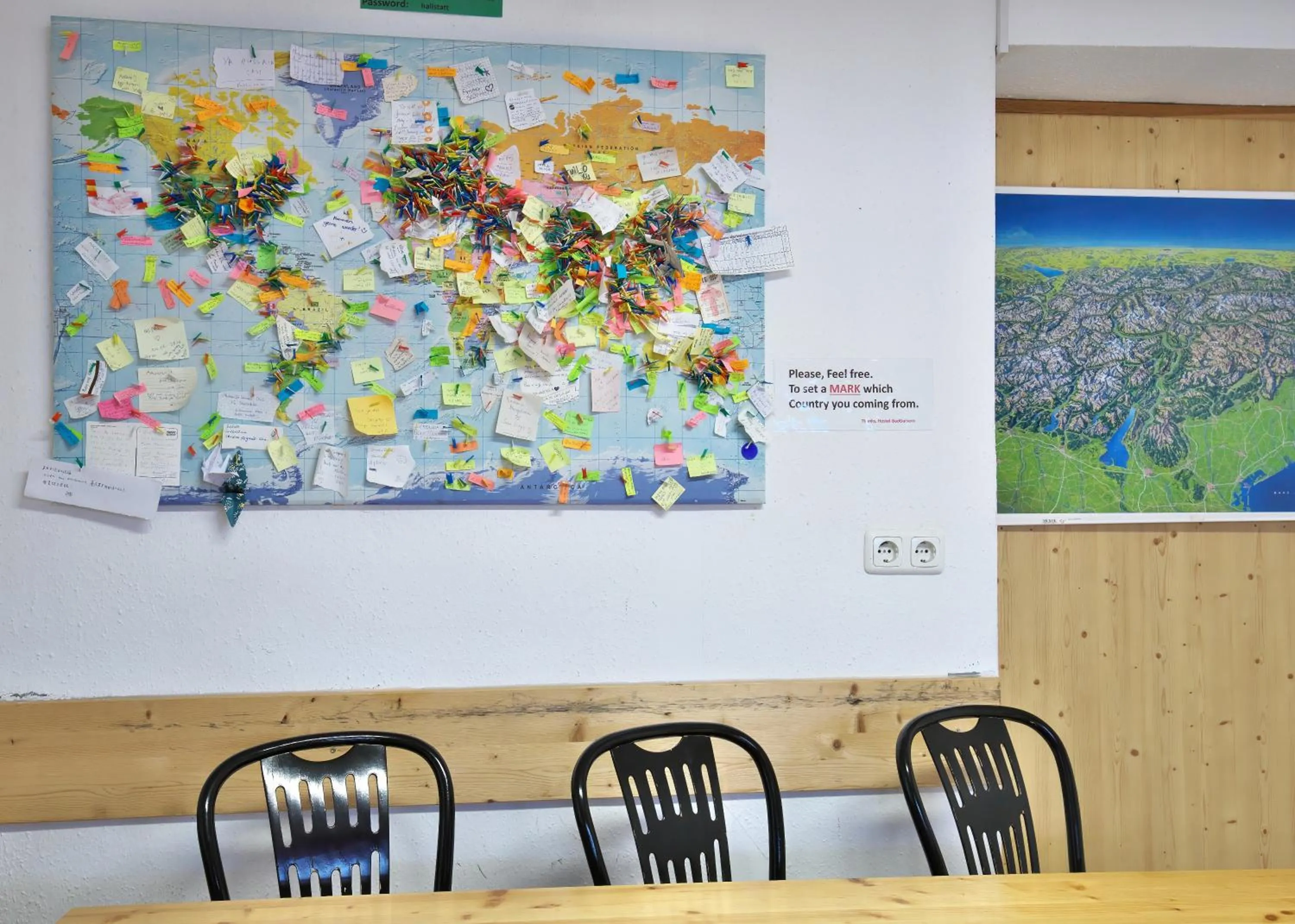 kitchen in Hostel Bad Goisern