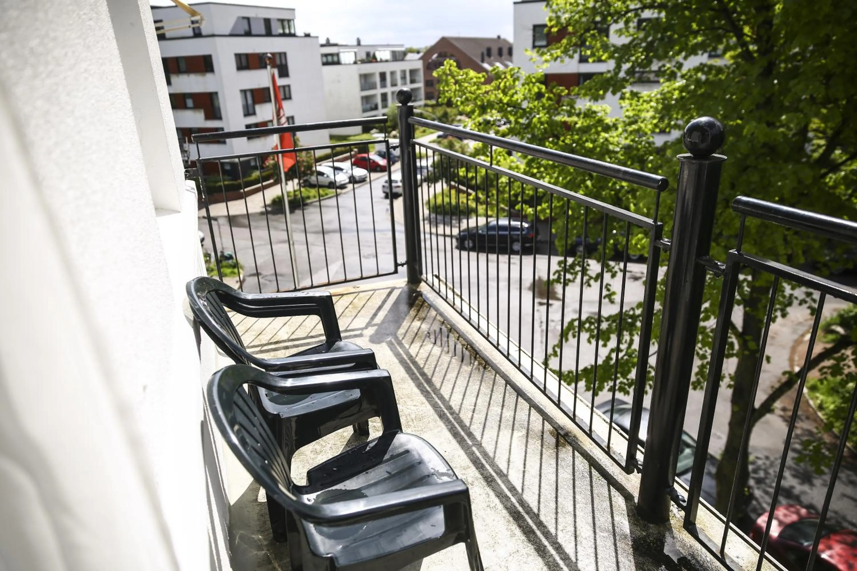 Balcony/Terrace in Hotel Marienthal Garni