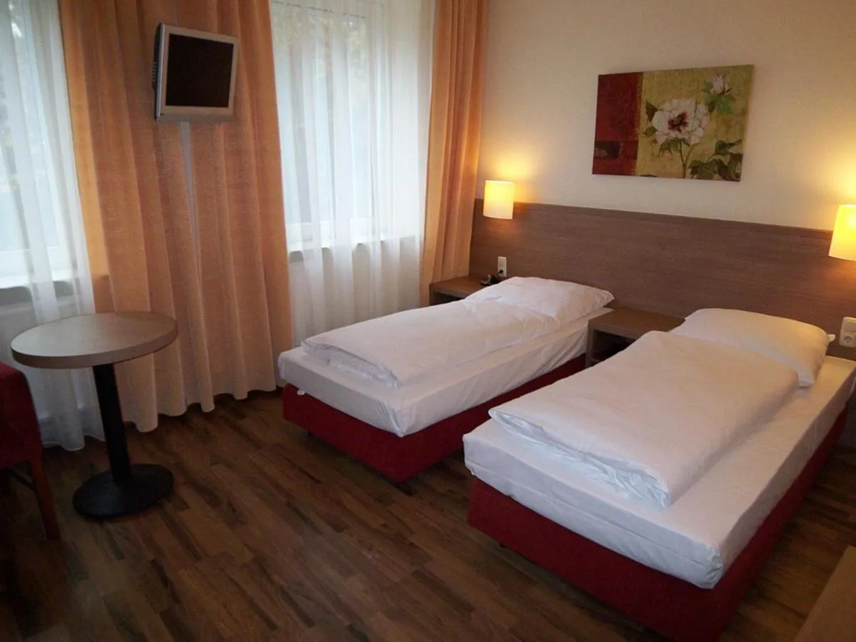 Photo of the whole room, Bed in Hotel Marienthal Garni