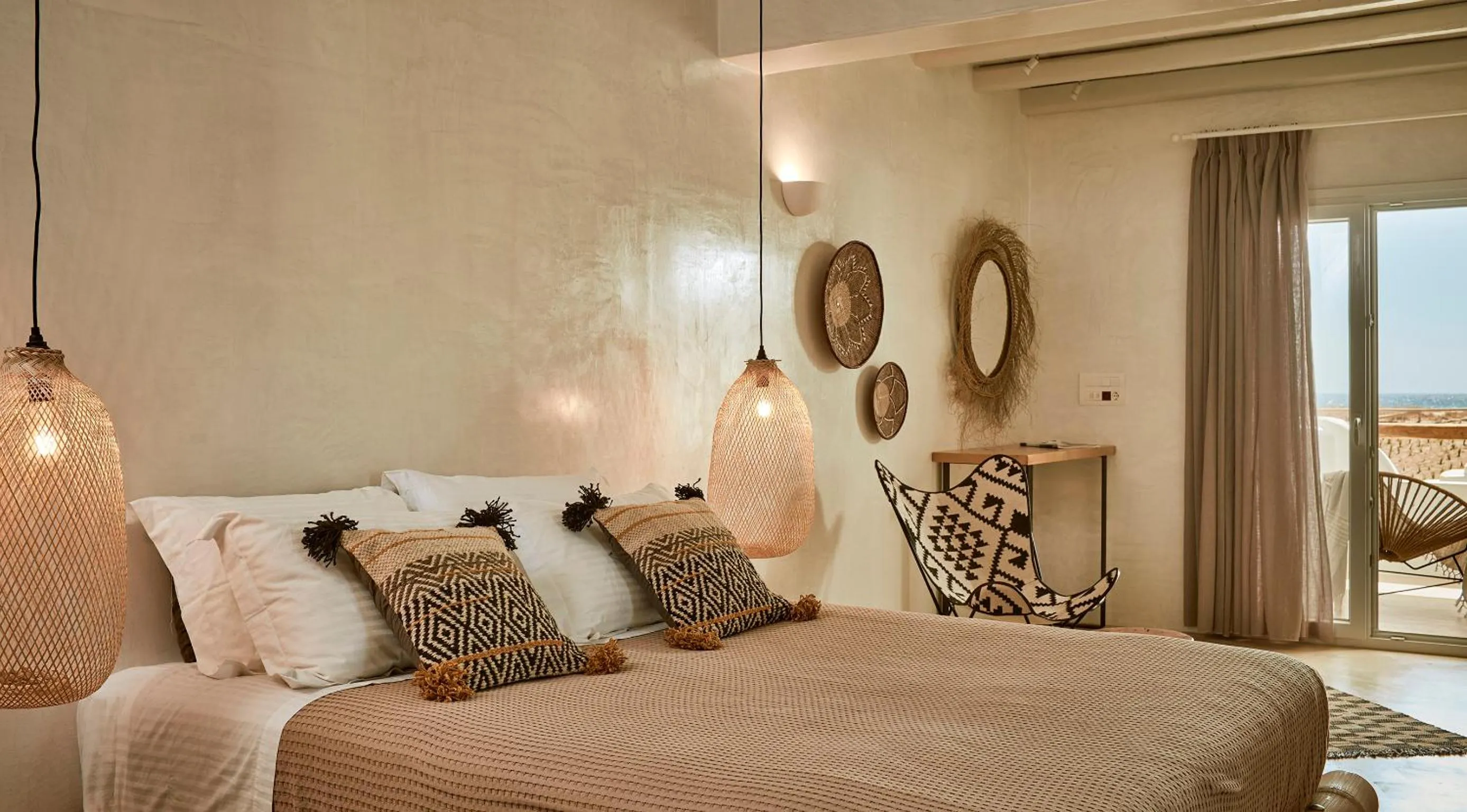 Bedroom in Naxian On The Beach