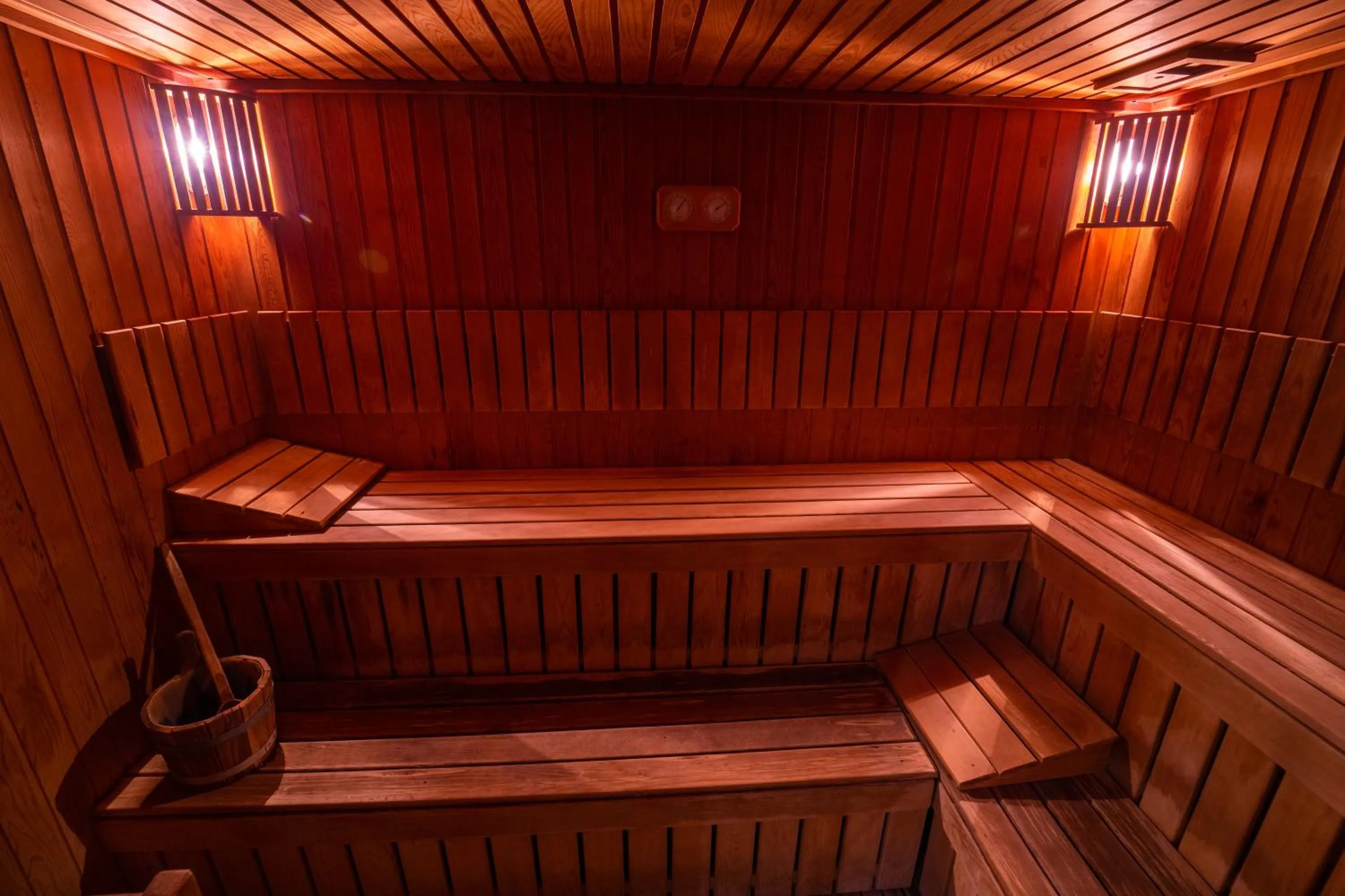 Sauna in Hotel Perla