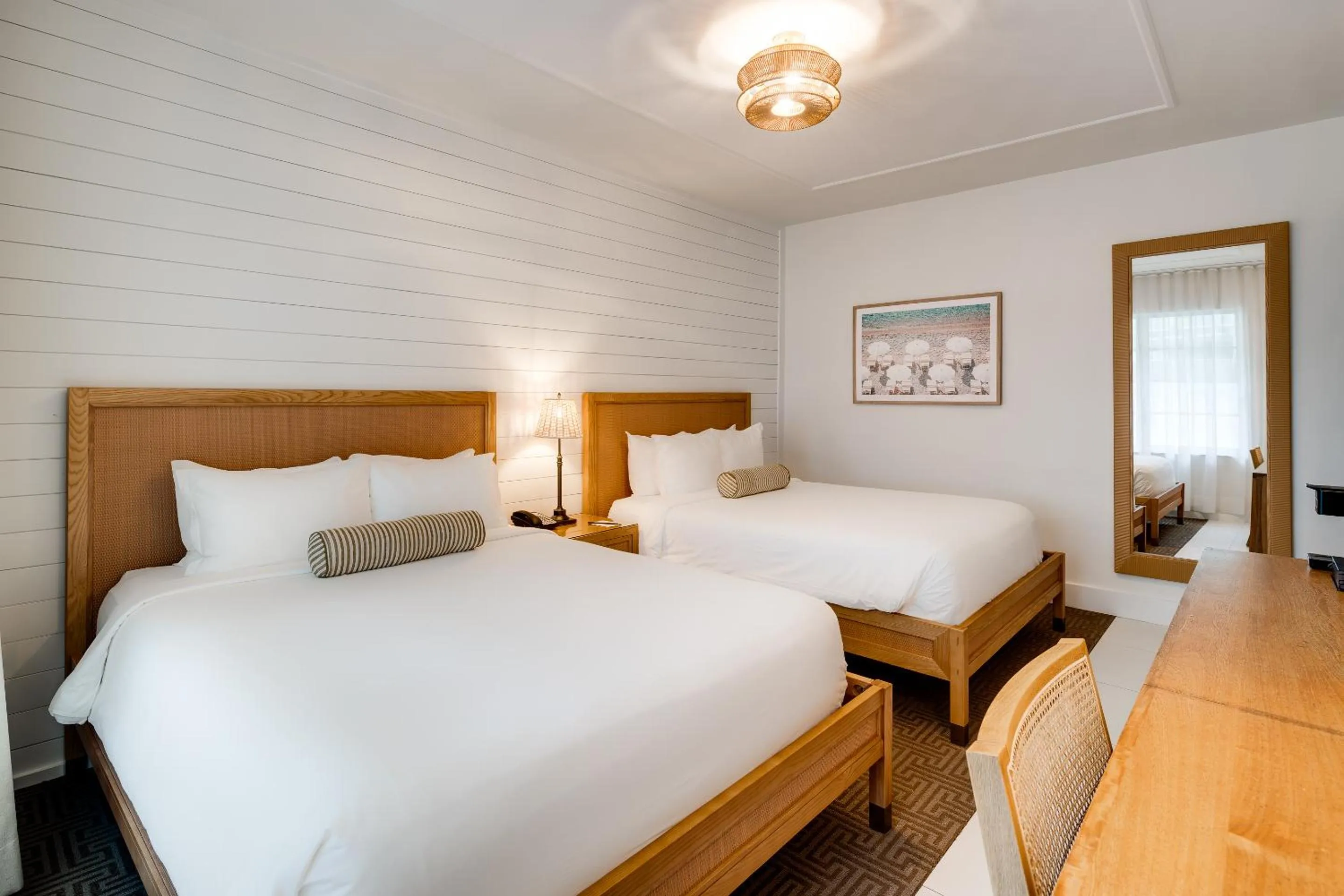 Bed in South Beach Hotel