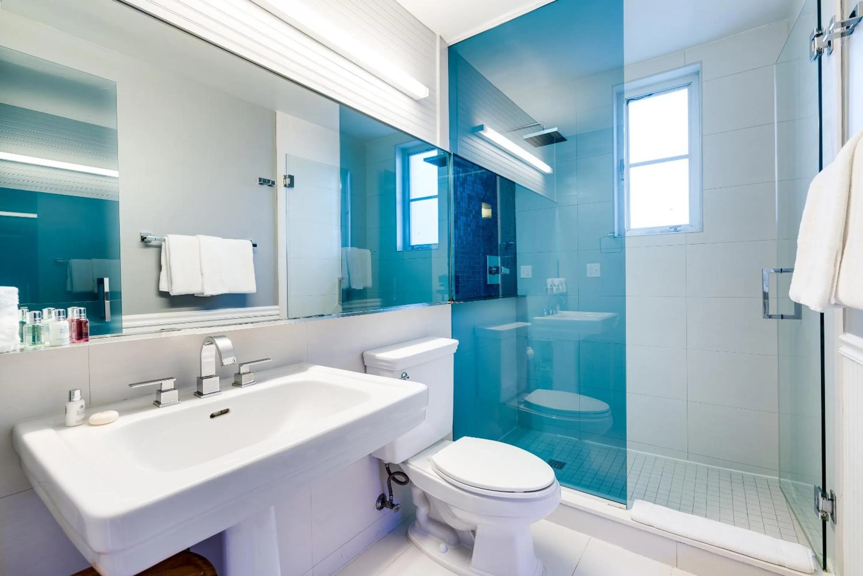 Bathroom in South Beach Hotel