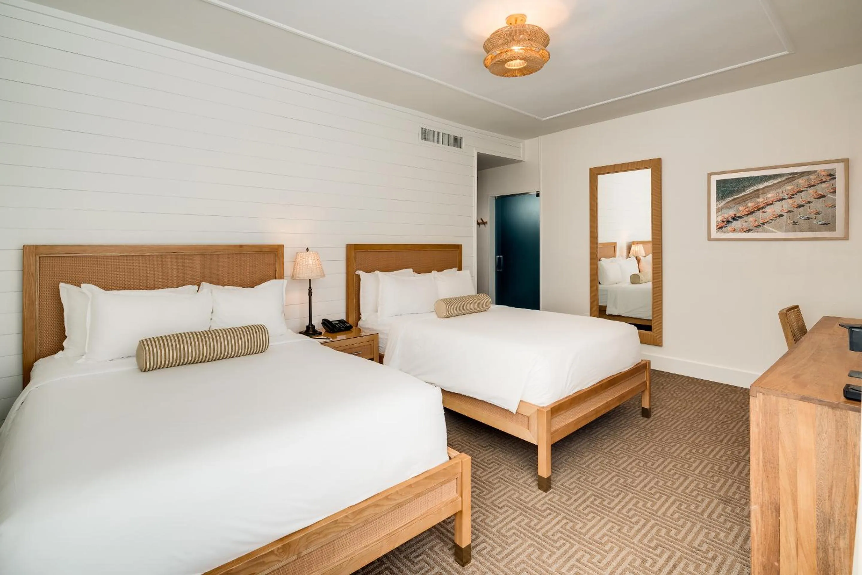 Bed in South Beach Hotel