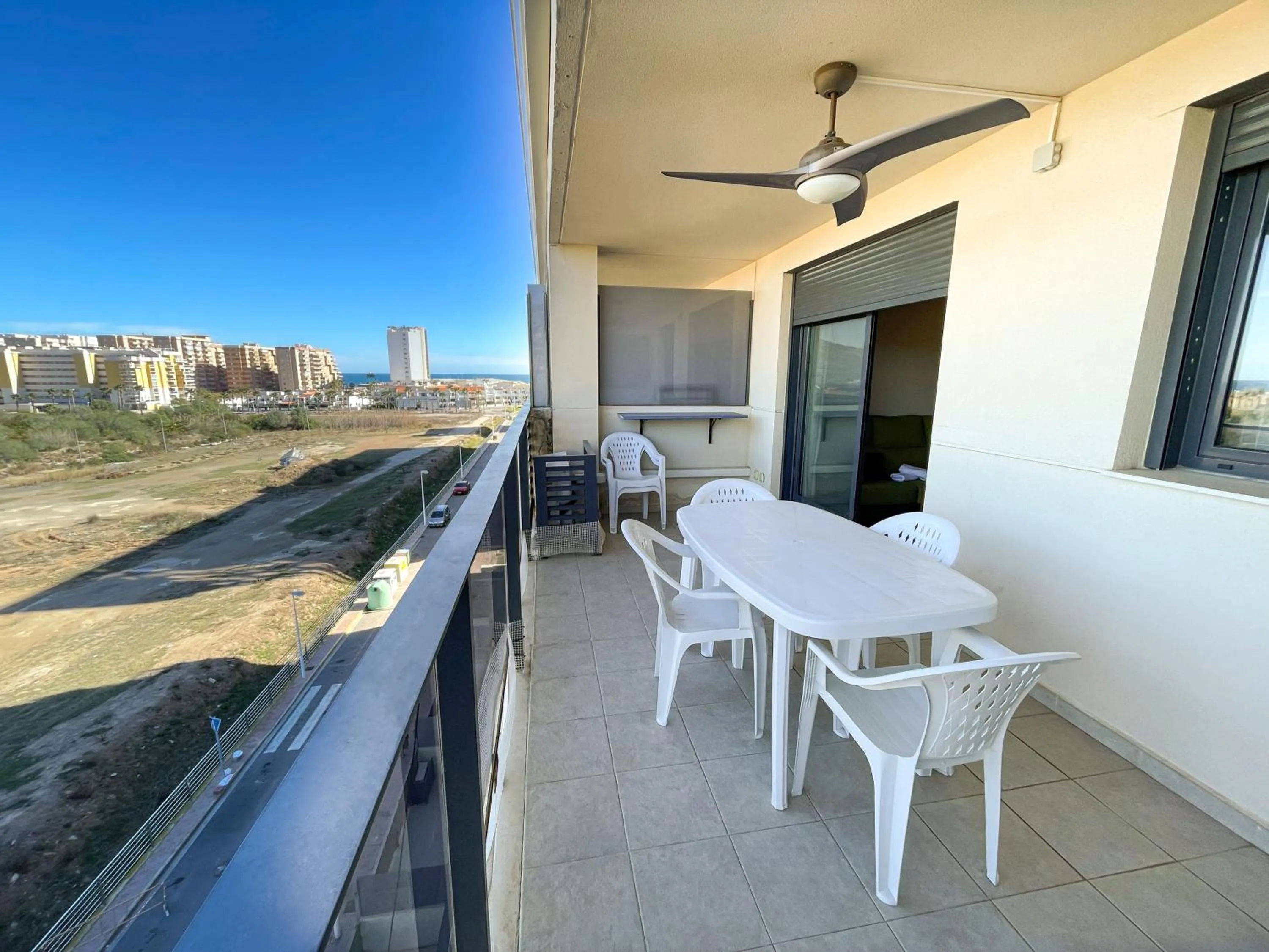 Balcony/Terrace in Apartamentos Terrazas al Mar 3000