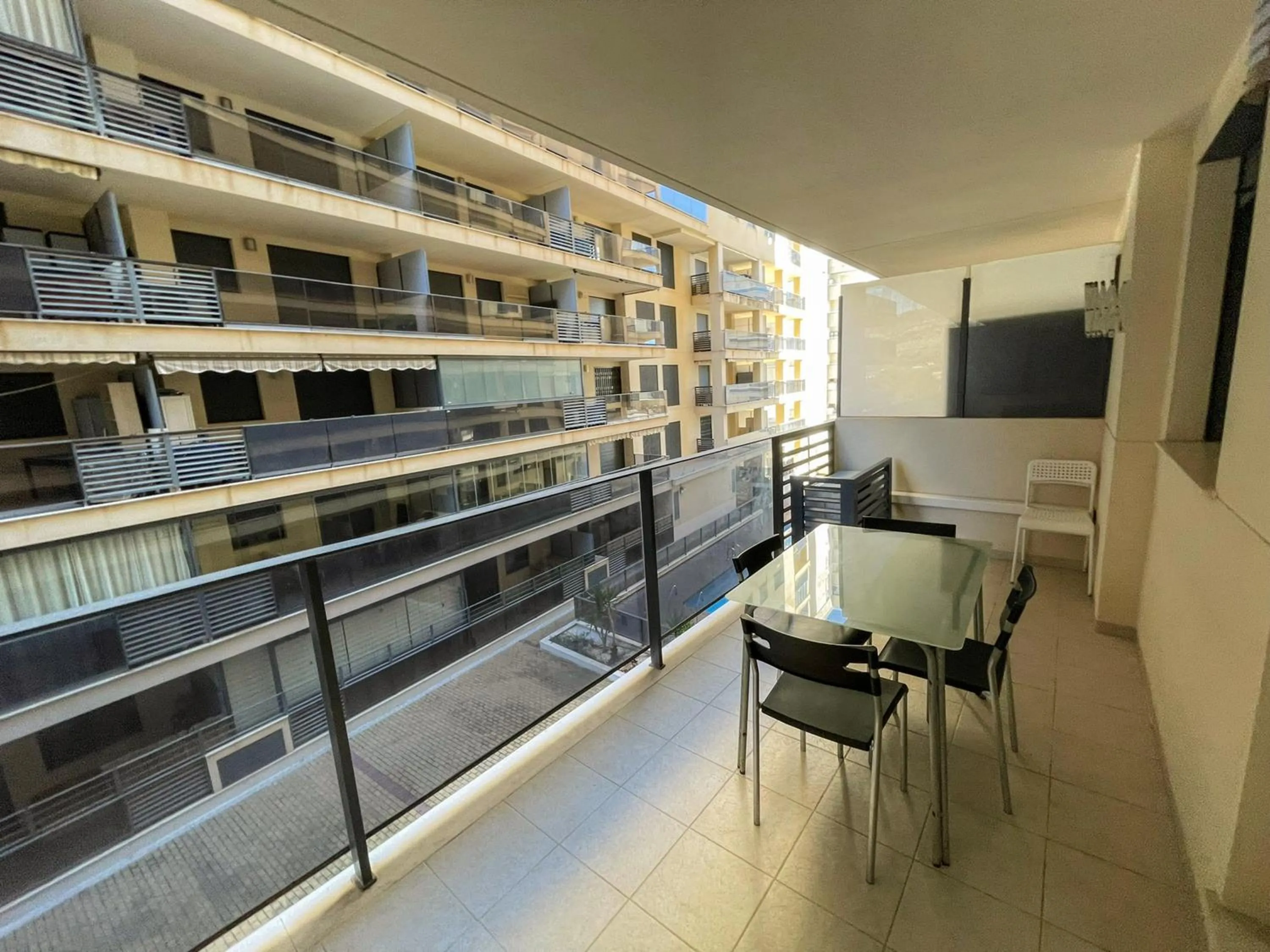 Balcony/Terrace in Apartamentos Terrazas al Mar 3000