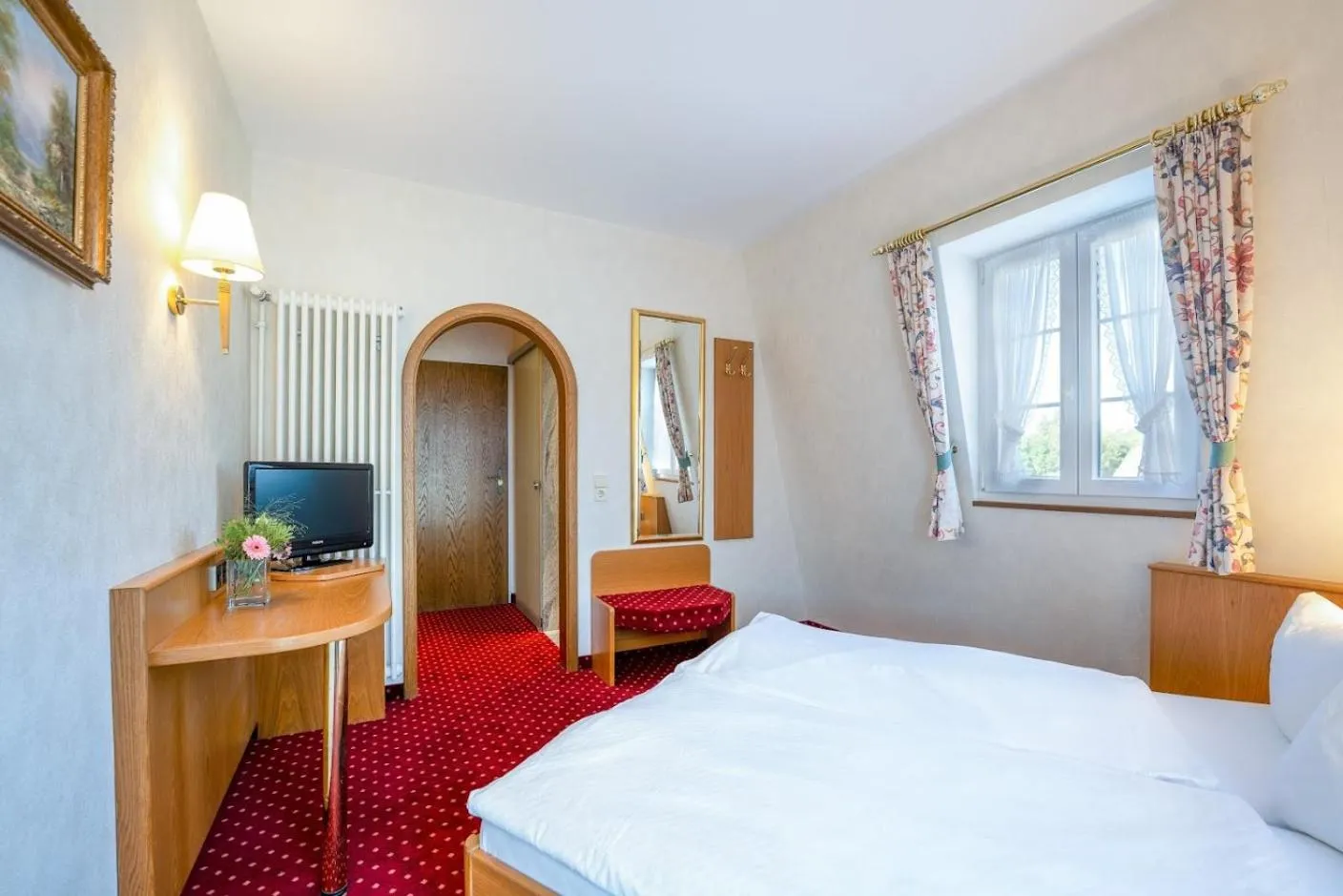 Photo of the whole room, Bed in Landgasthof Adler