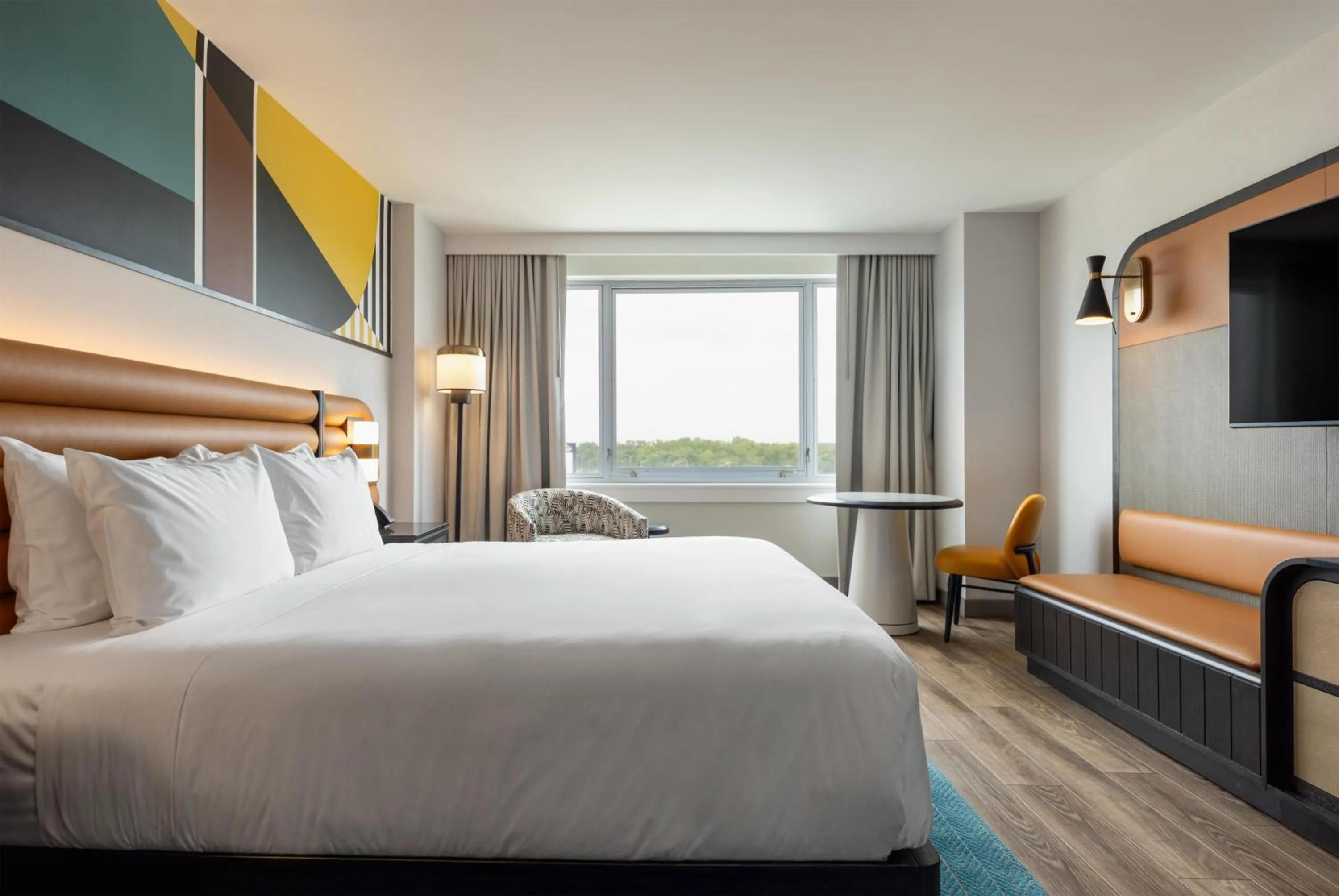 Bedroom, Bed in Hyatt Centric Chicago Ohare