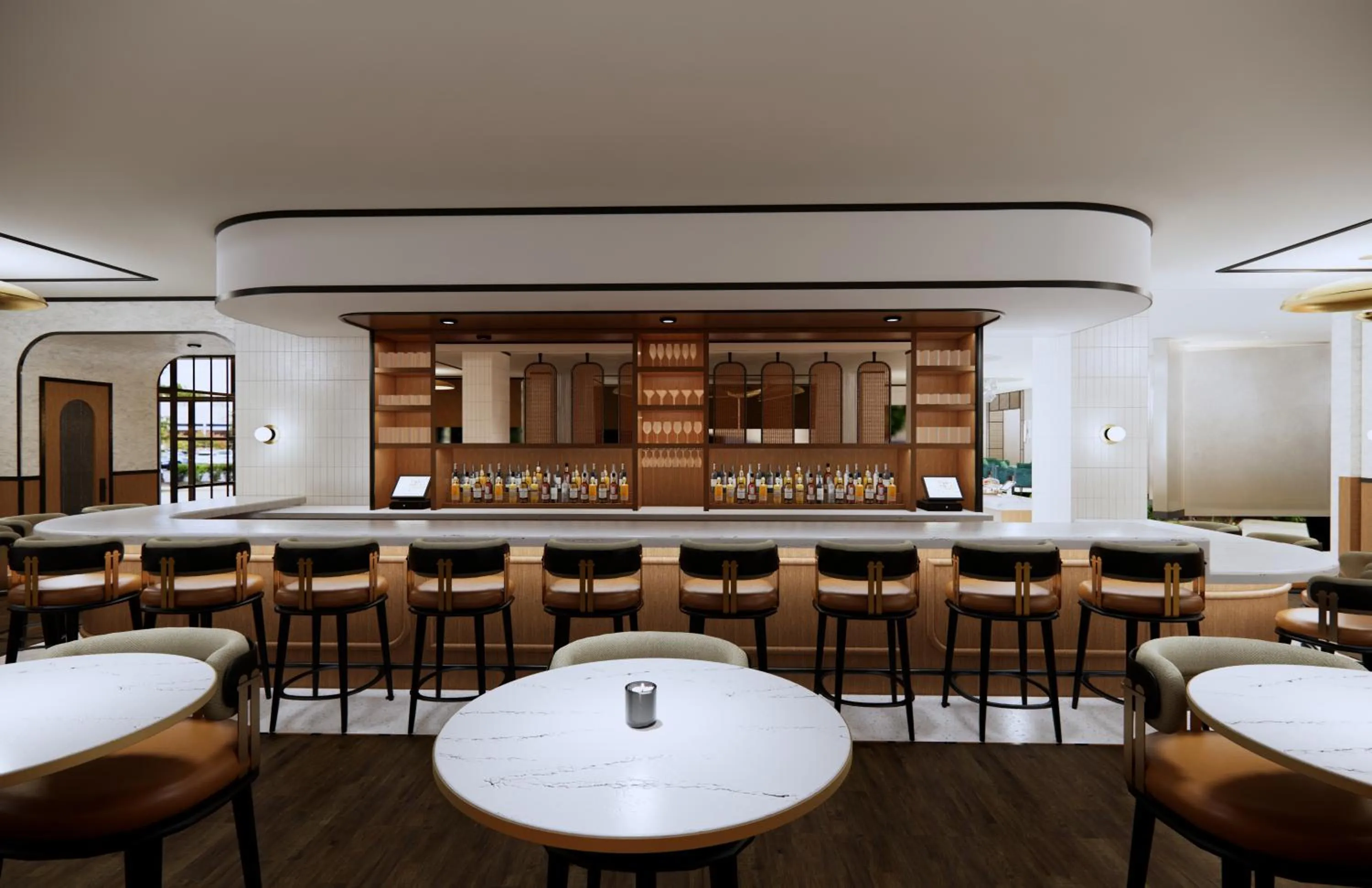 Lounge or bar in Hyatt Centric Chicago Ohare