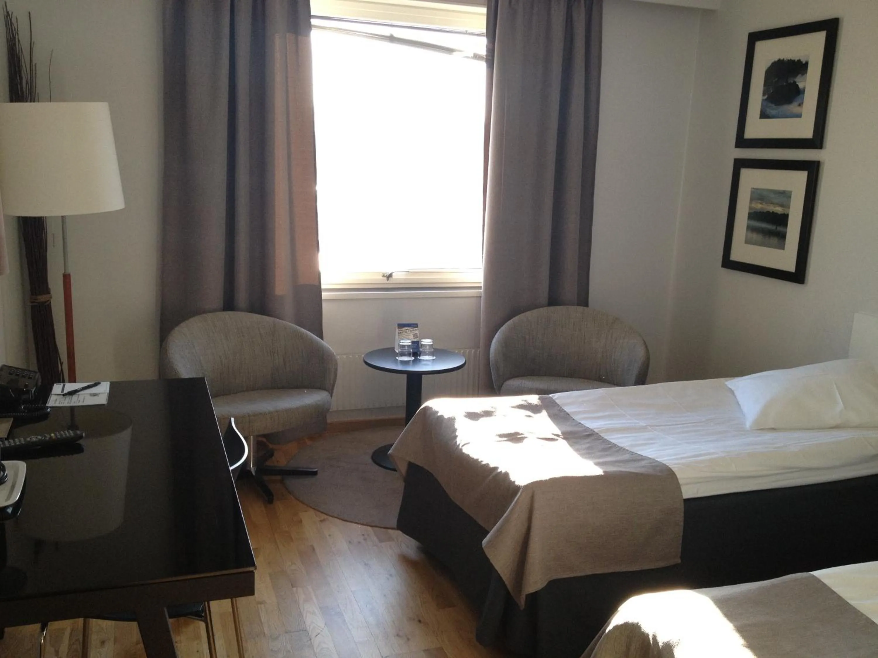 Bed in Quality Hotel Vänersborg