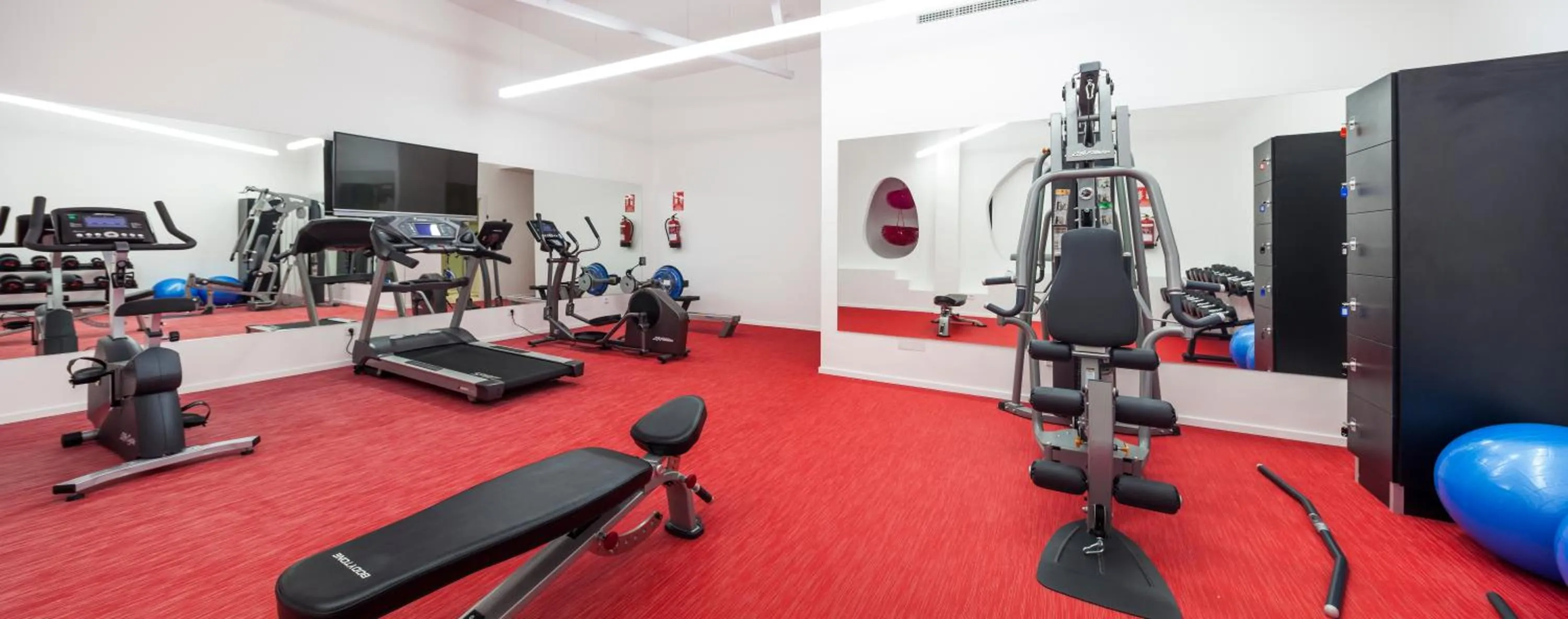 Fitness centre/facilities in Sud Ibiza Suites