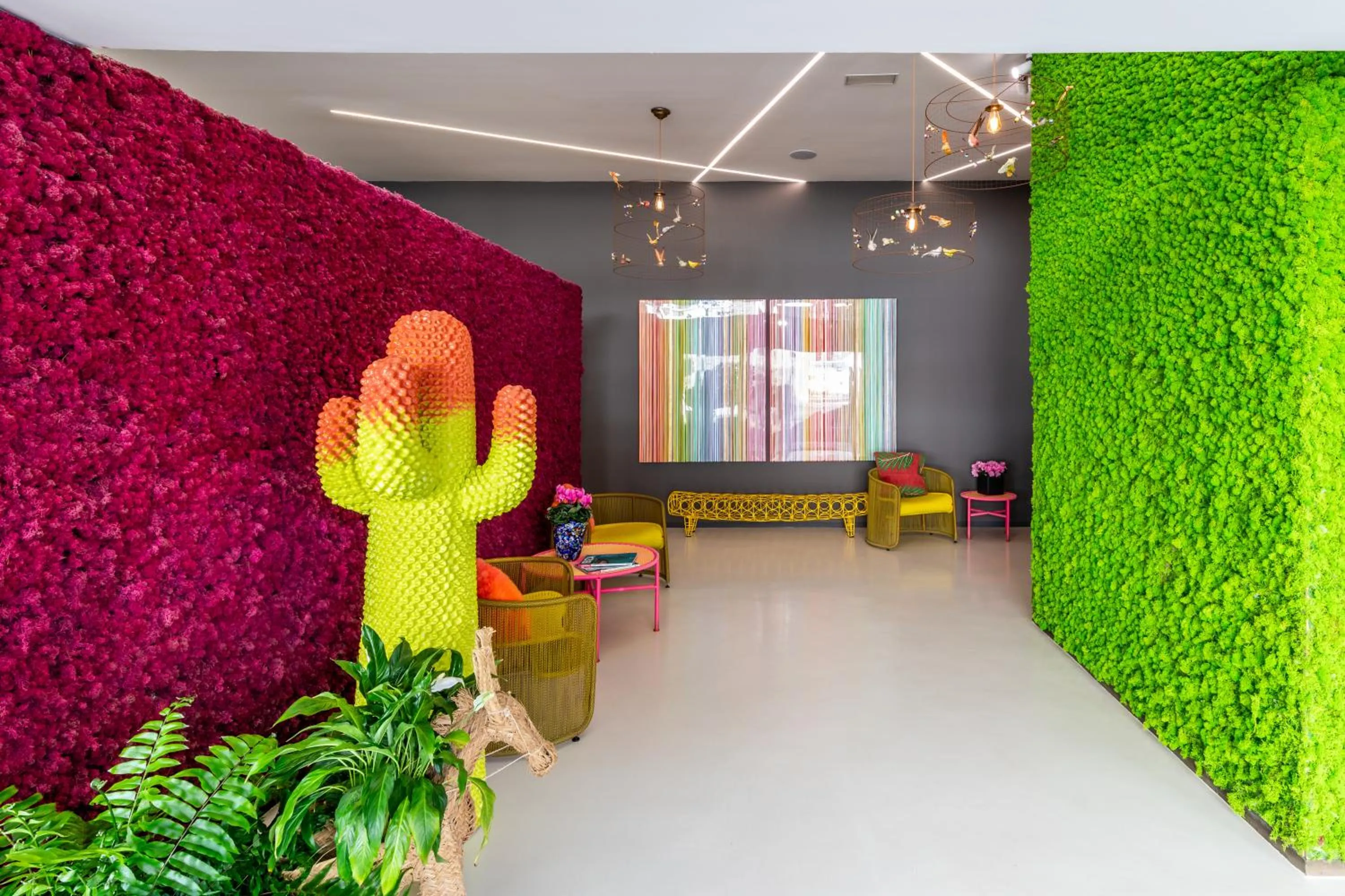 Lobby or reception in Sud Ibiza Suites