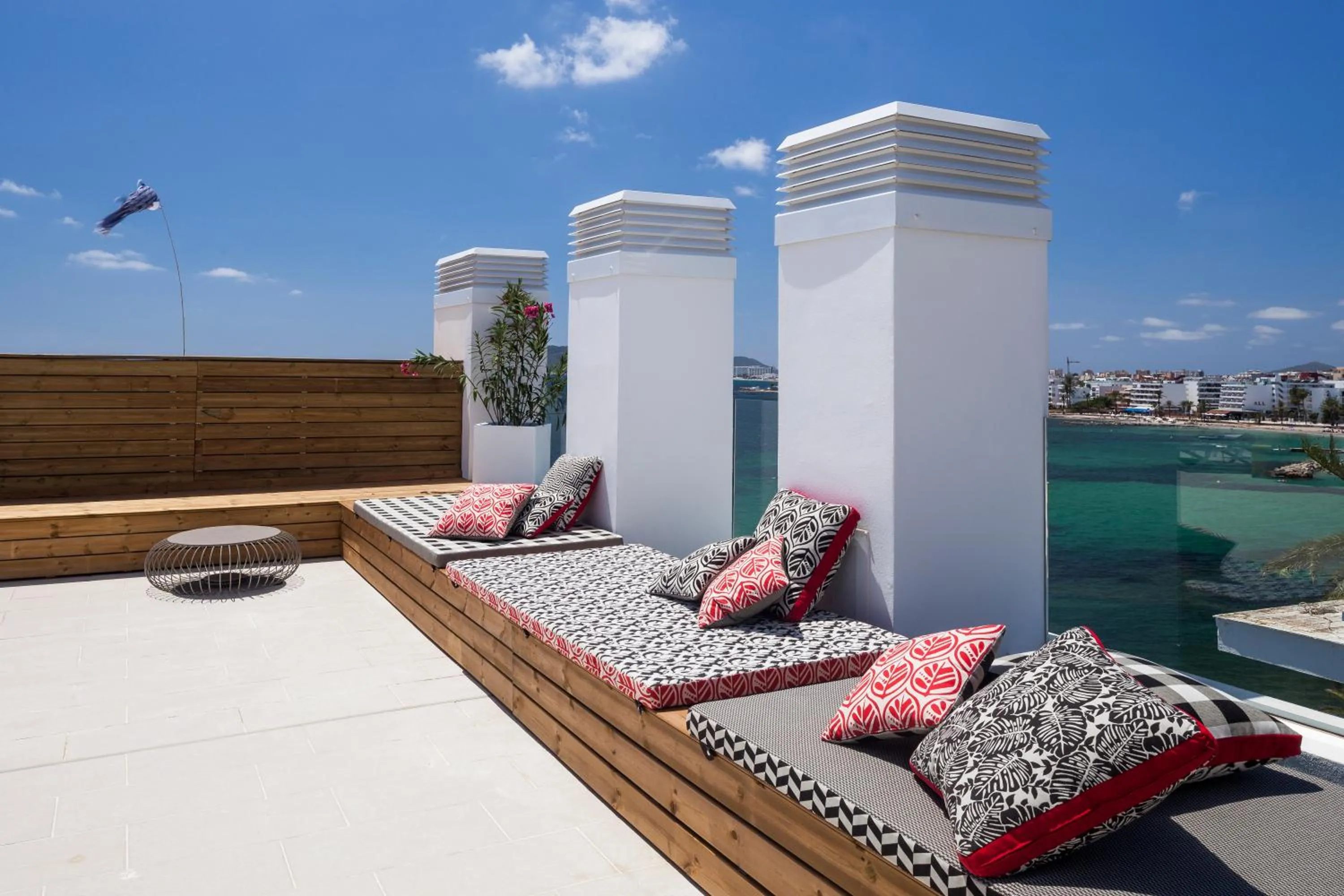 Solarium in Sud Ibiza Suites