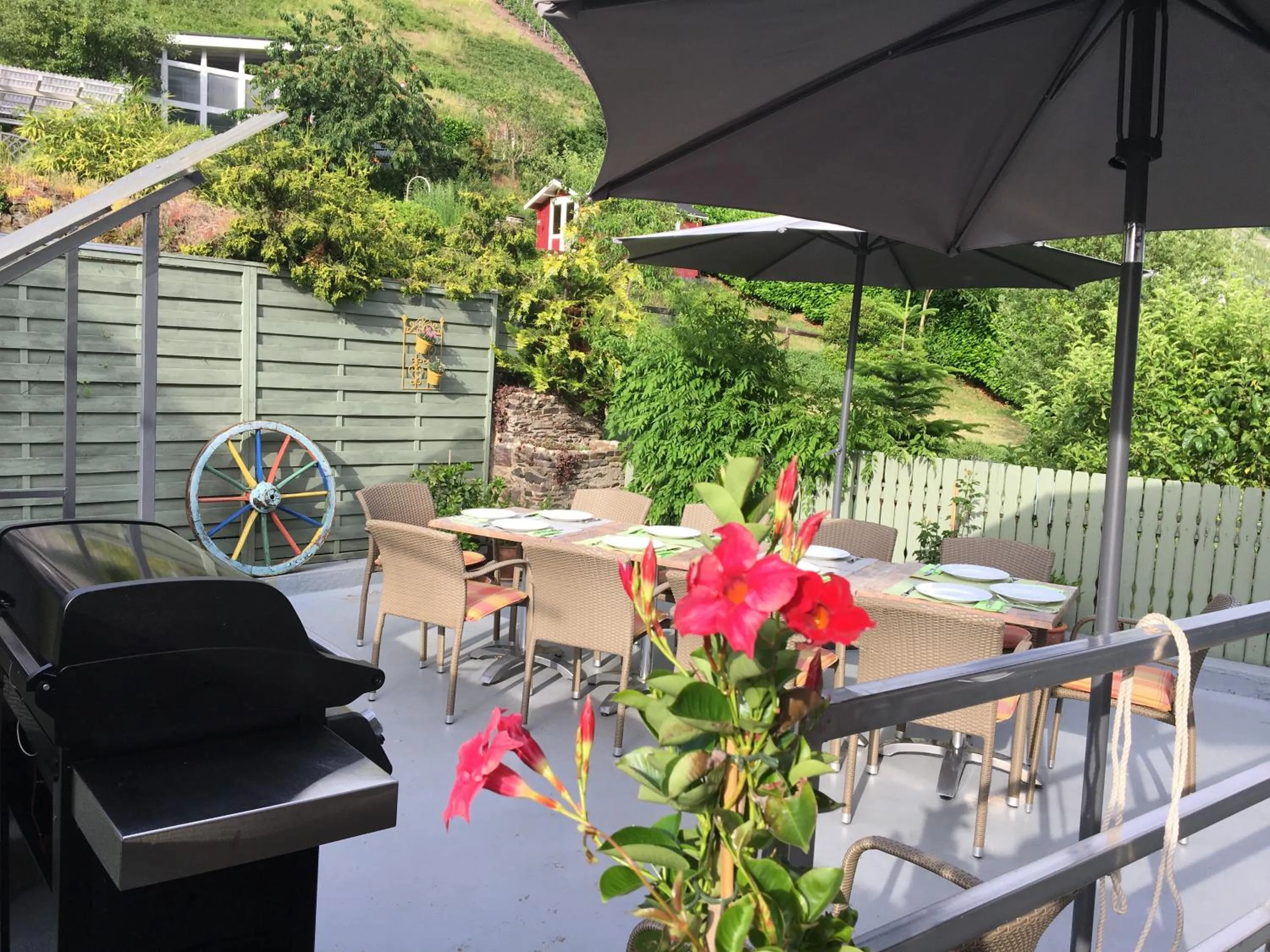 Balcony/Terrace in Pension Rehschopp