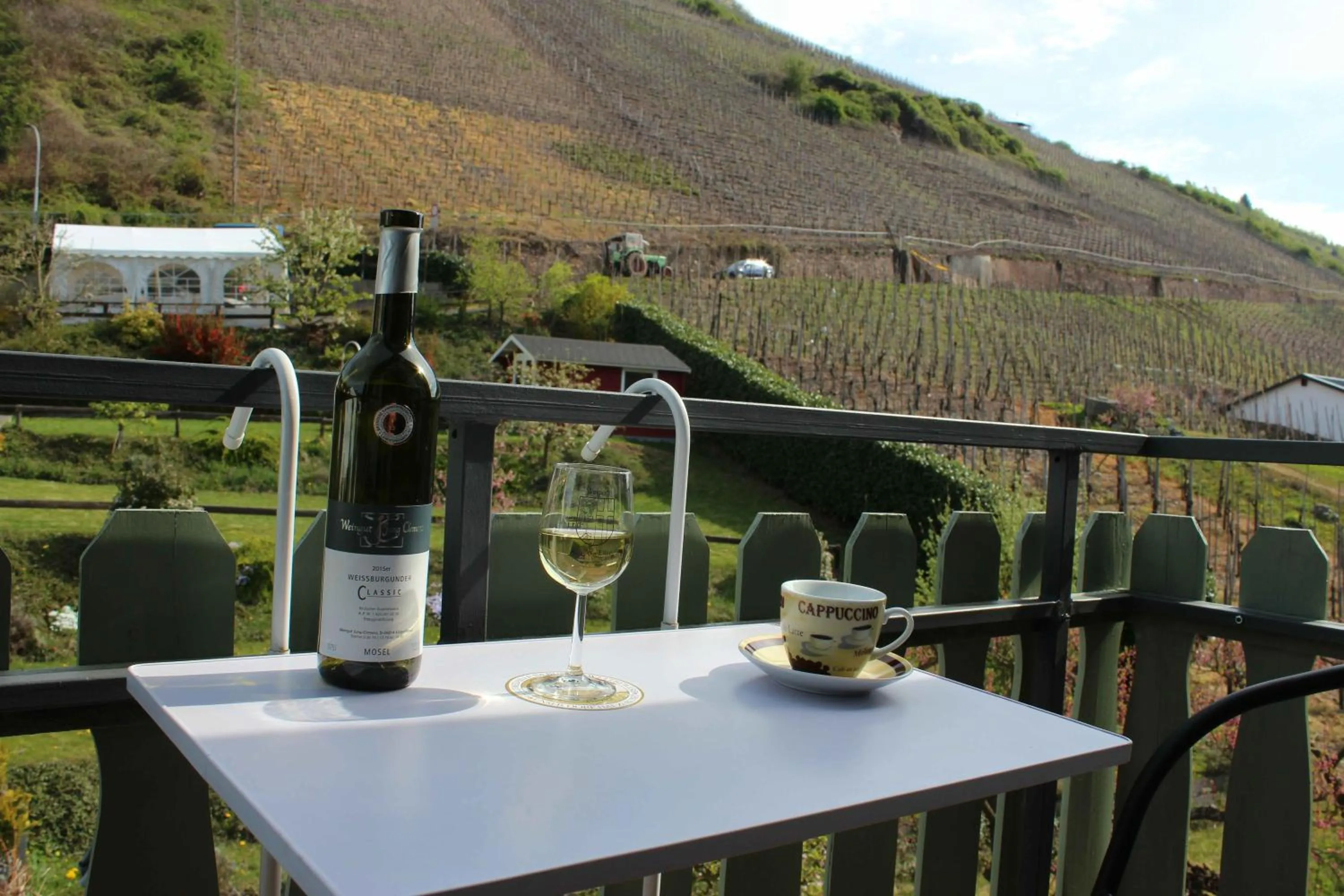Balcony/Terrace in Pension Rehschopp