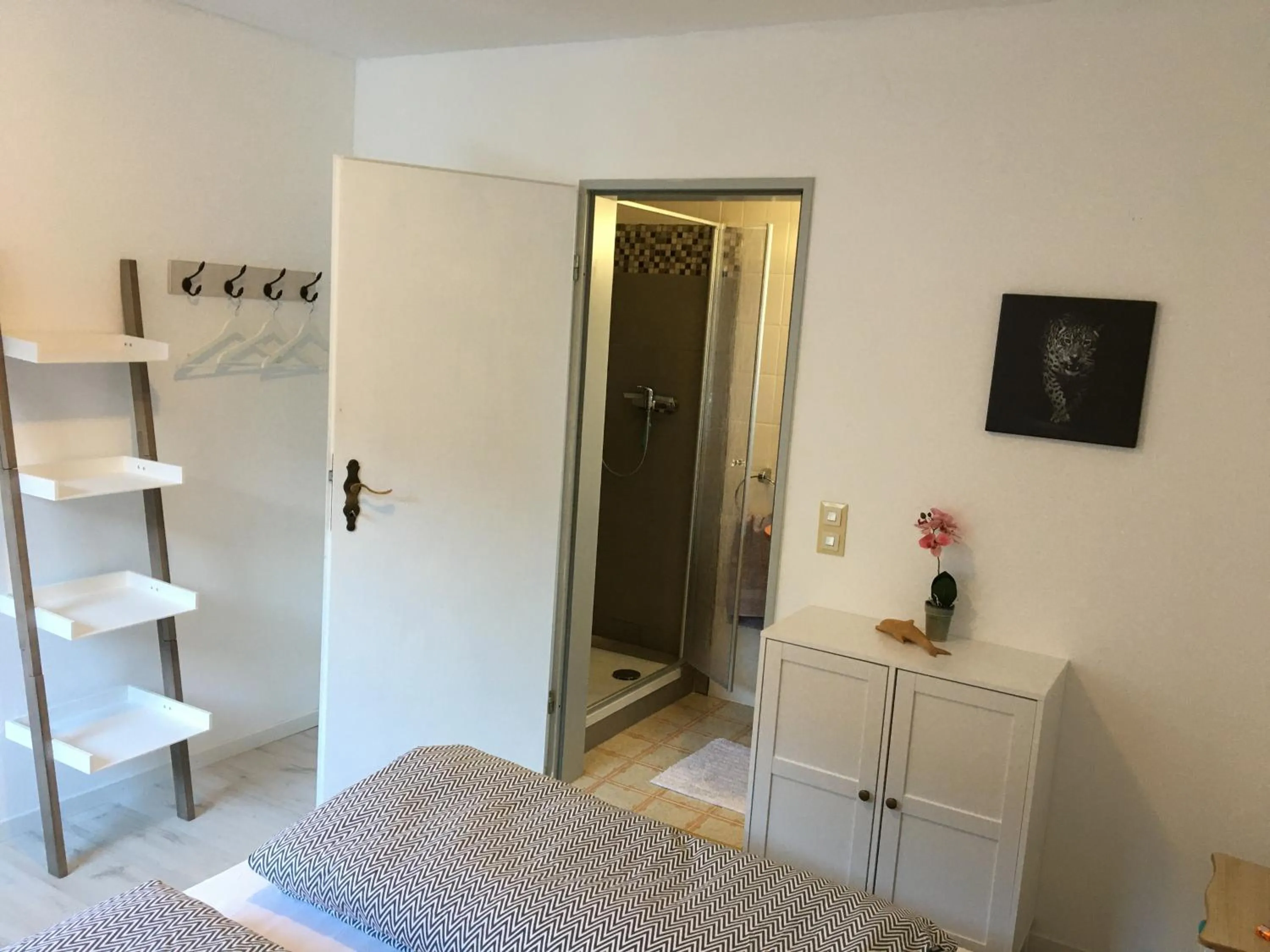 Photo of the whole room, Bed in Pension Rehschopp