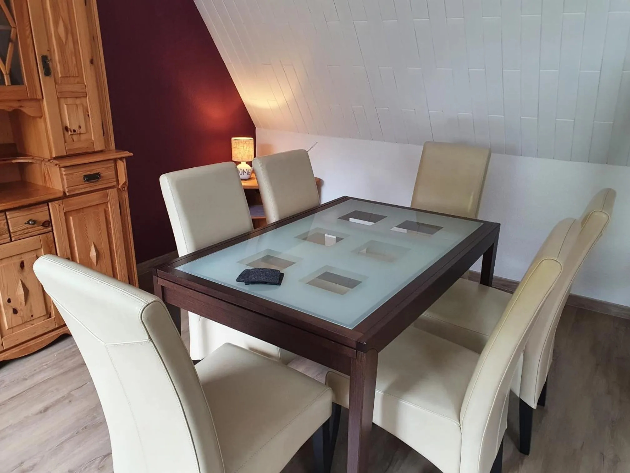 Dining area in Pension Rehschopp