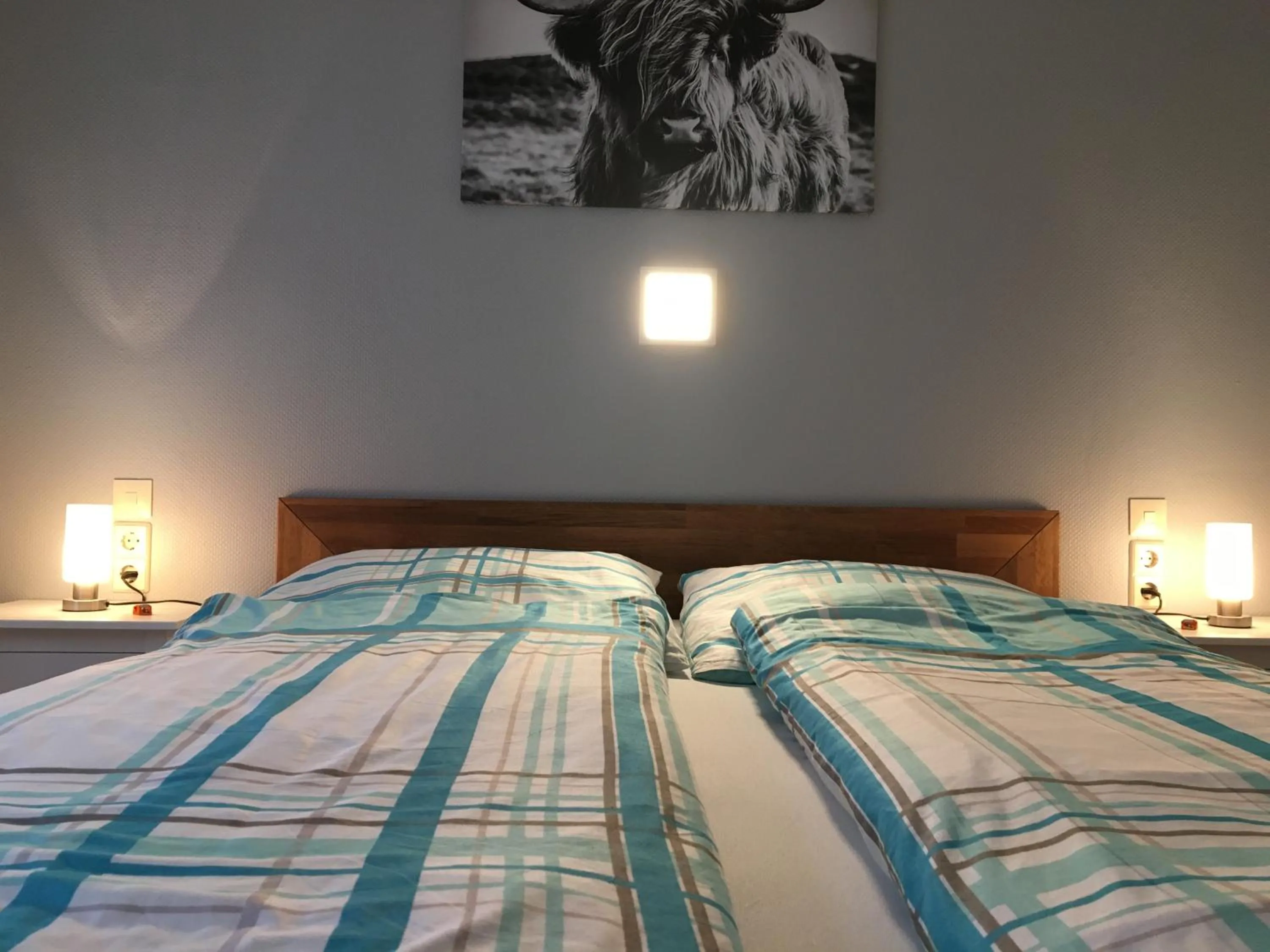 Photo of the whole room, Bed in Pension Rehschopp