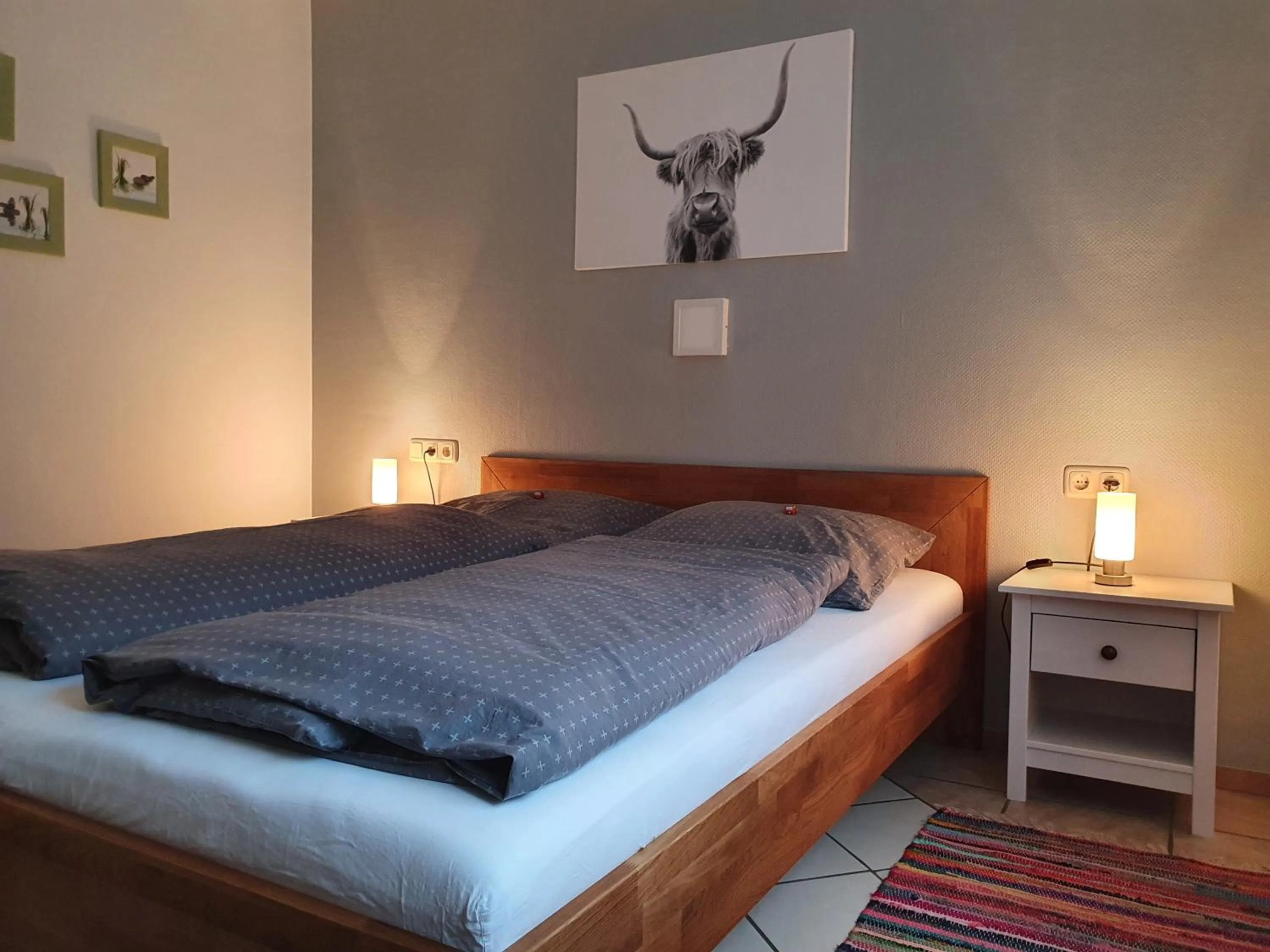 Photo of the whole room, Bed in Pension Rehschopp