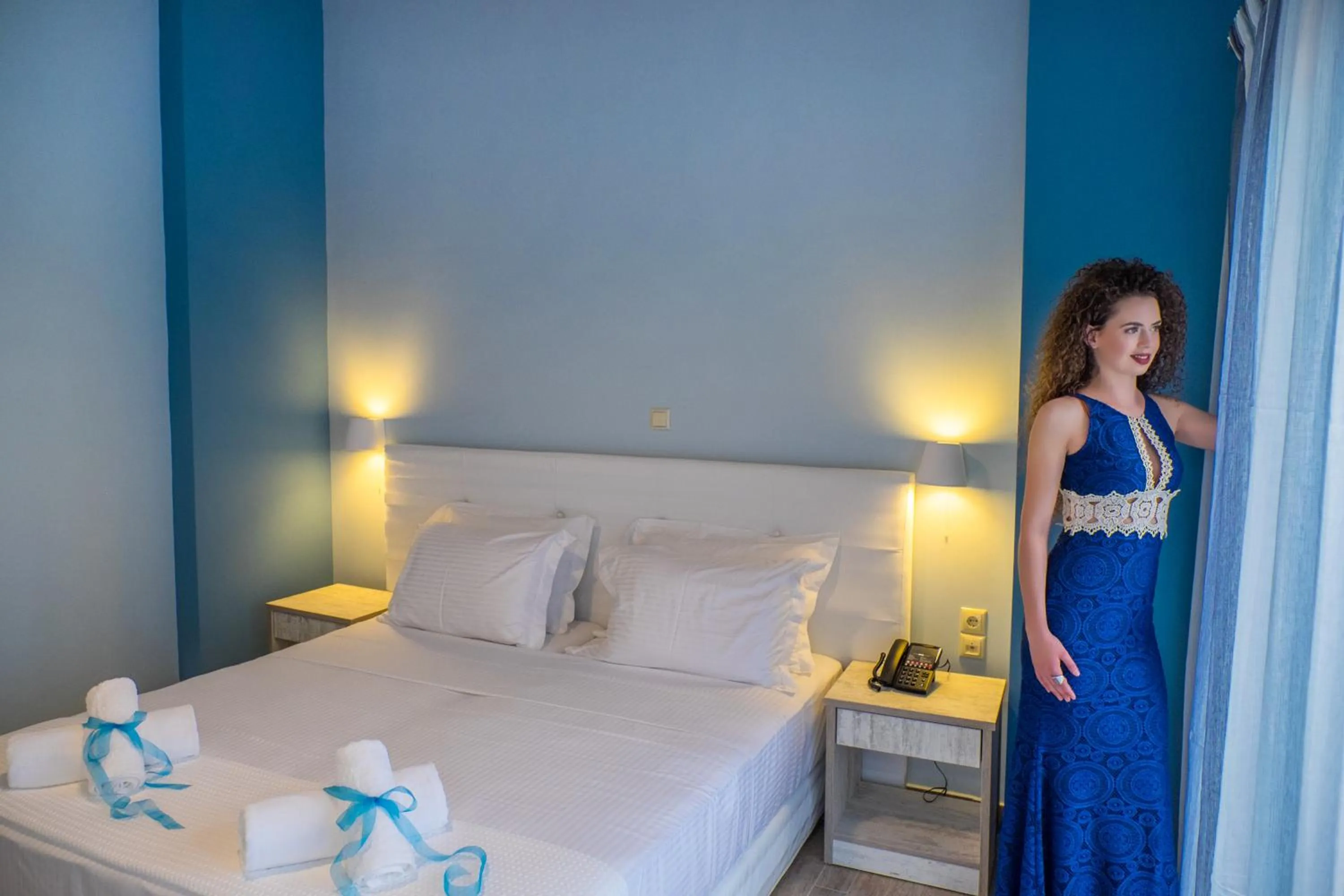 Patio, Bed in Must Boutique Hotel & Restaurant