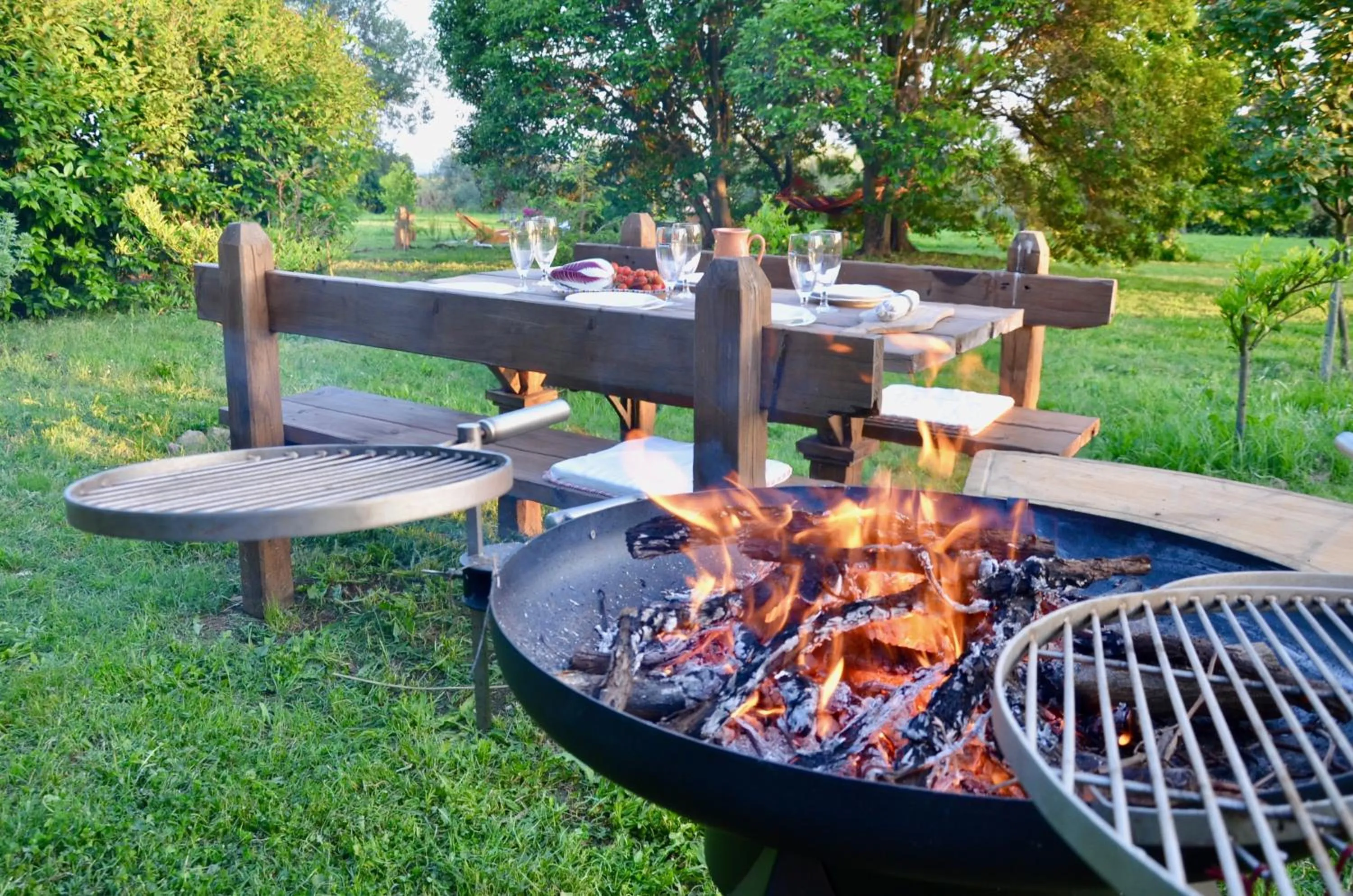BBQ facilities in Casale Del Gelso