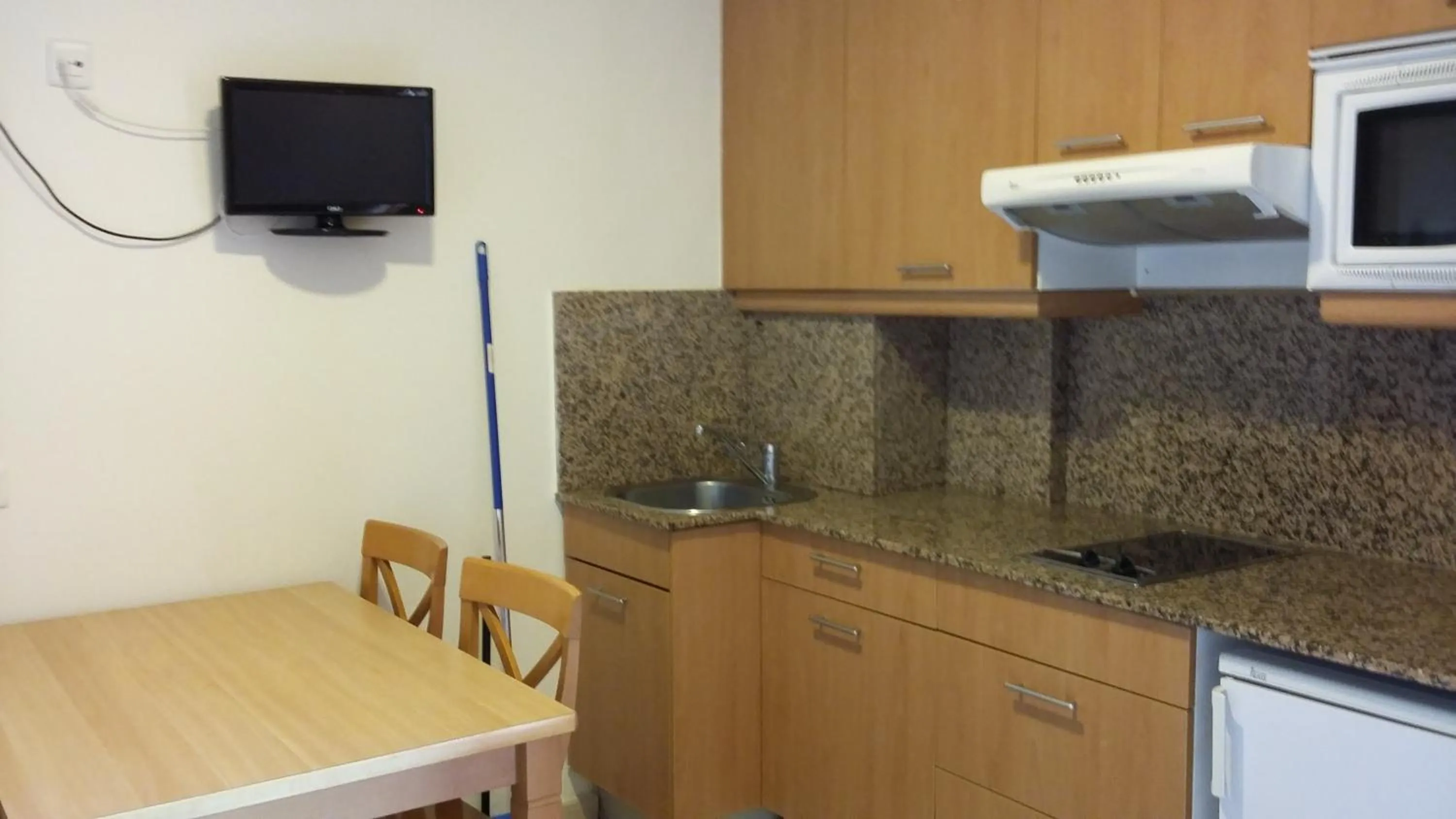 Kitchen or kitchenette in Apartamentos Selvapark