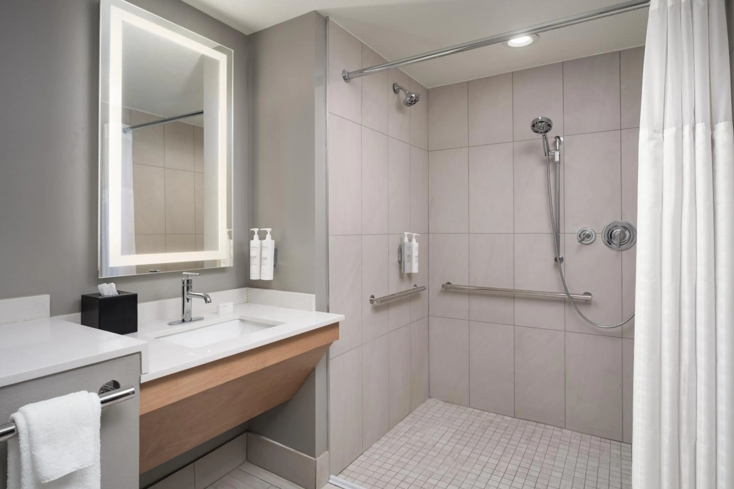 Bathroom in Embassy Suites by Hilton at Hot Springs Convention Center