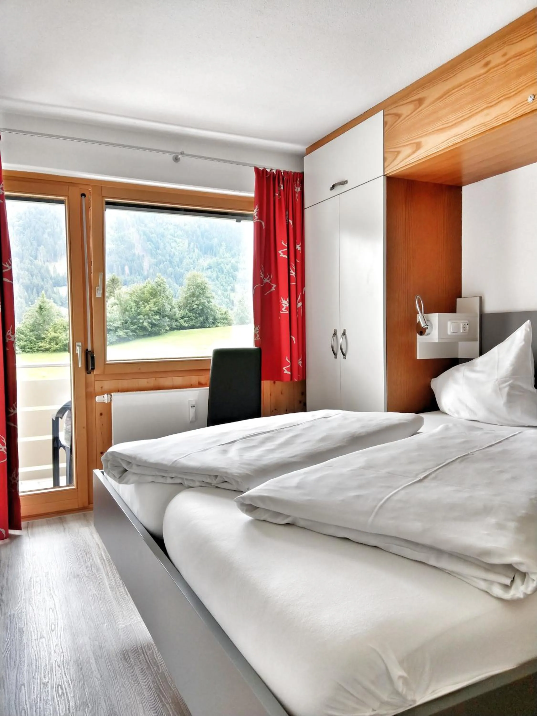 Bed in DIE GAMS Hotel Restaurant