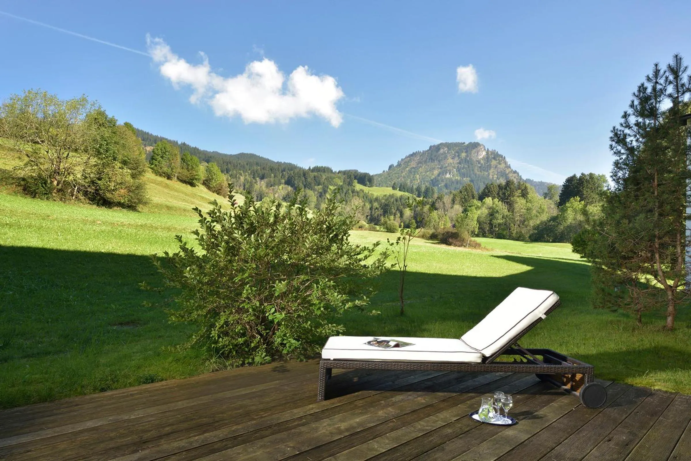 Garden in DIE GAMS Hotel Restaurant