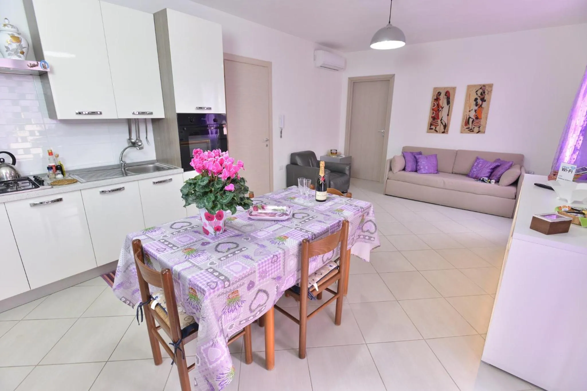 Seating area in IzzHome Regina Margherita