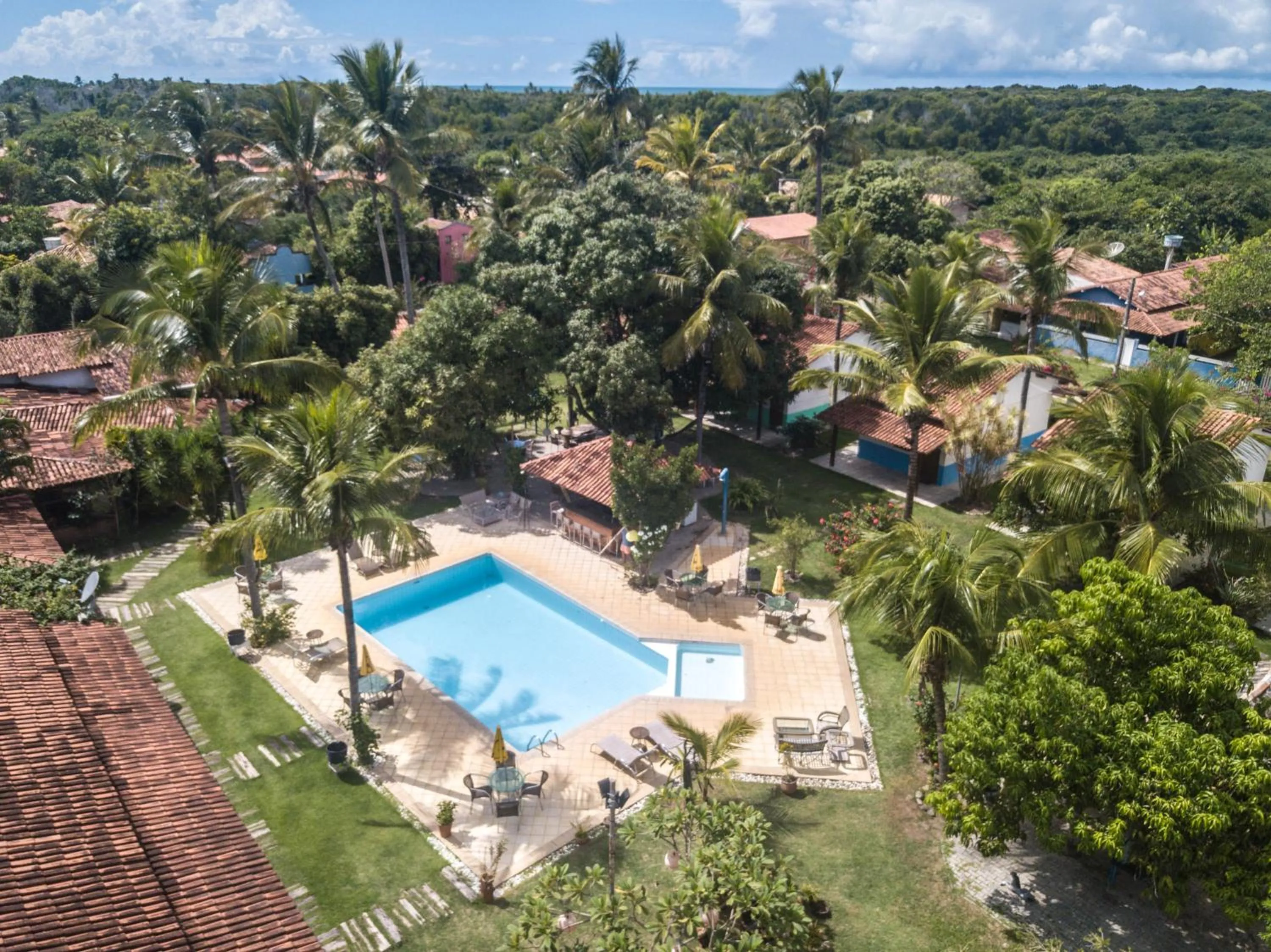 Bird's eye view in Pousada Estalagem Vila Tania