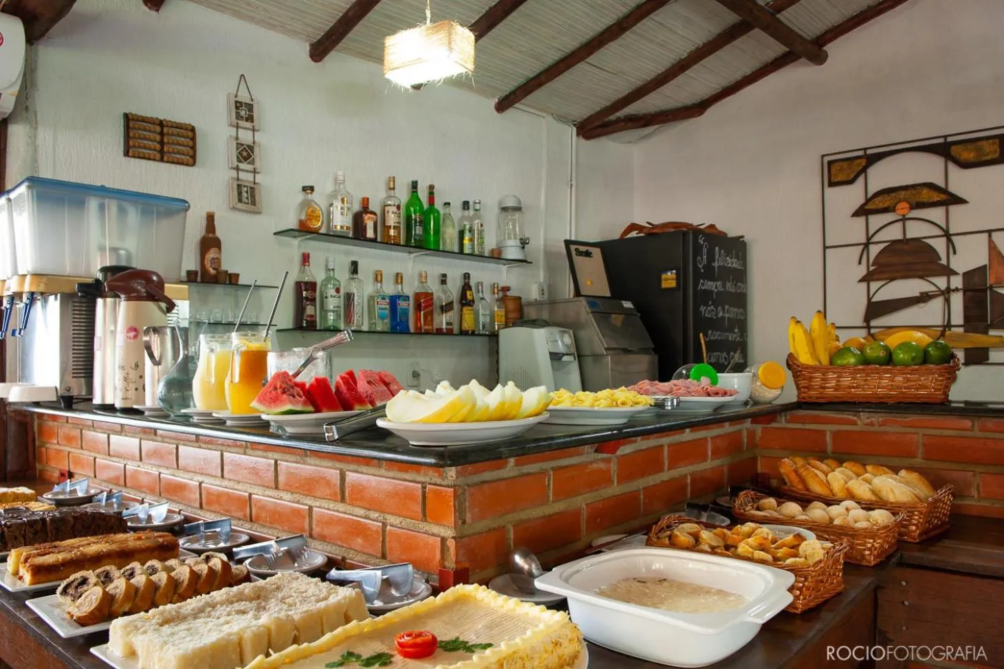 Breakfast in Pousada Estalagem Vila Tania